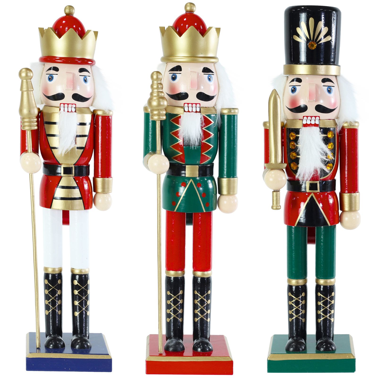 Classic Christmas Wooden Nutcracker (1 Only)