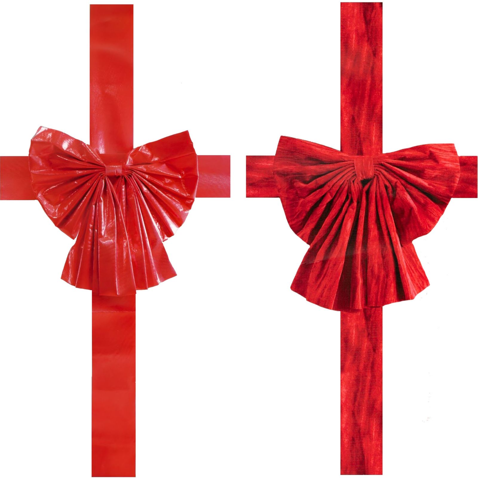 Large Red Christmas Door Bow Decoration (1 Only)