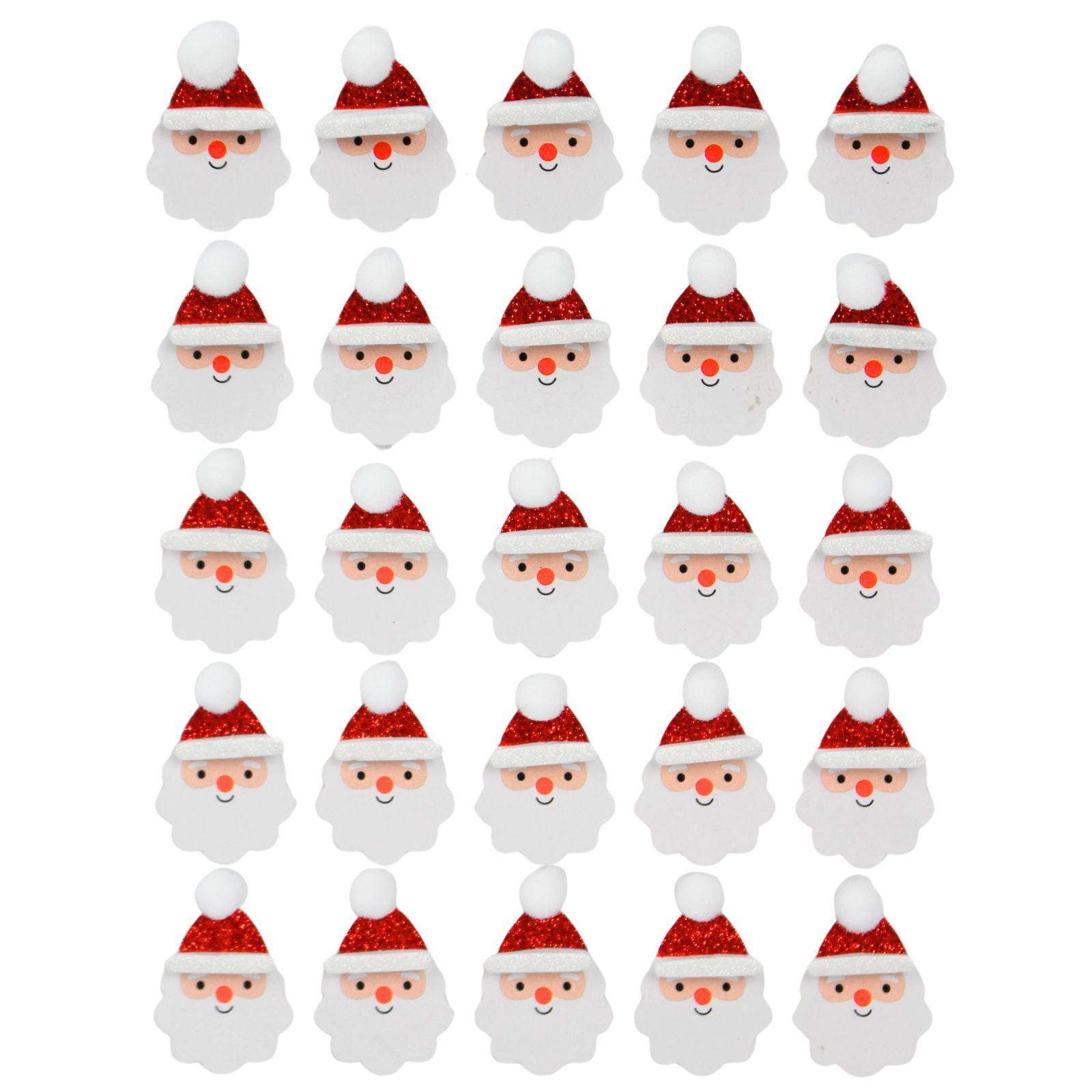 Father Christmas Stickers (Pack of 25) 