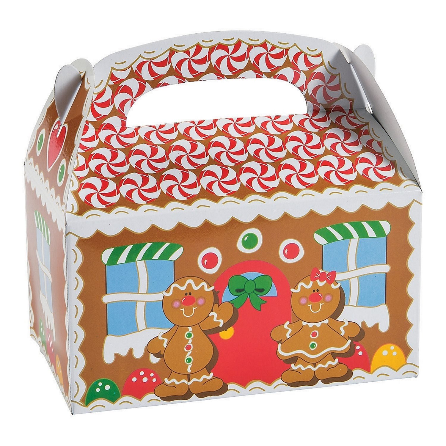 Gingerbread House Treat Boxes (Pack of 12)