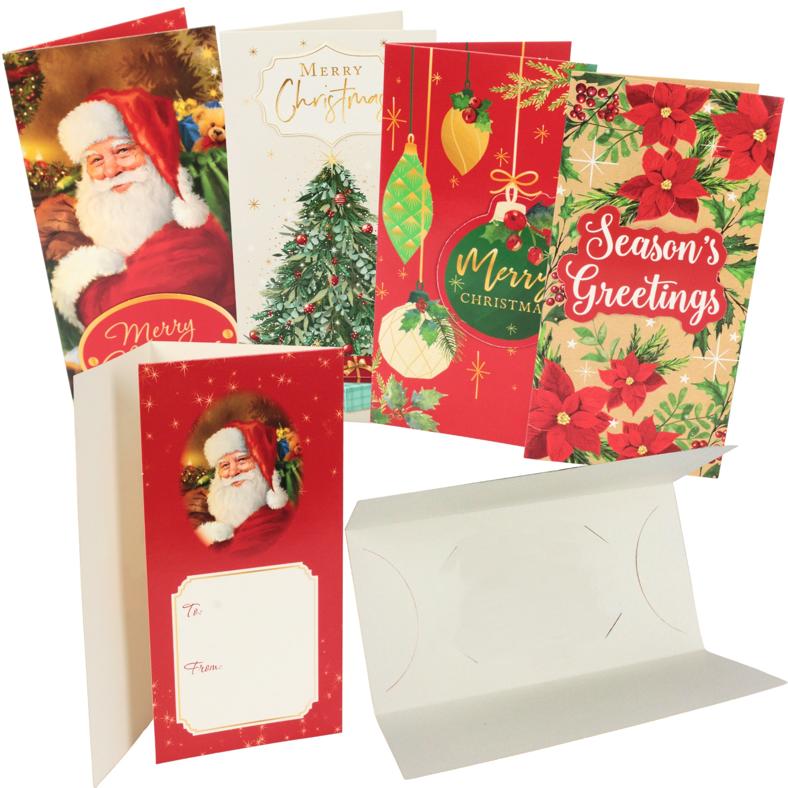Christmas Money and Gift Card Holders (Pack of 4)