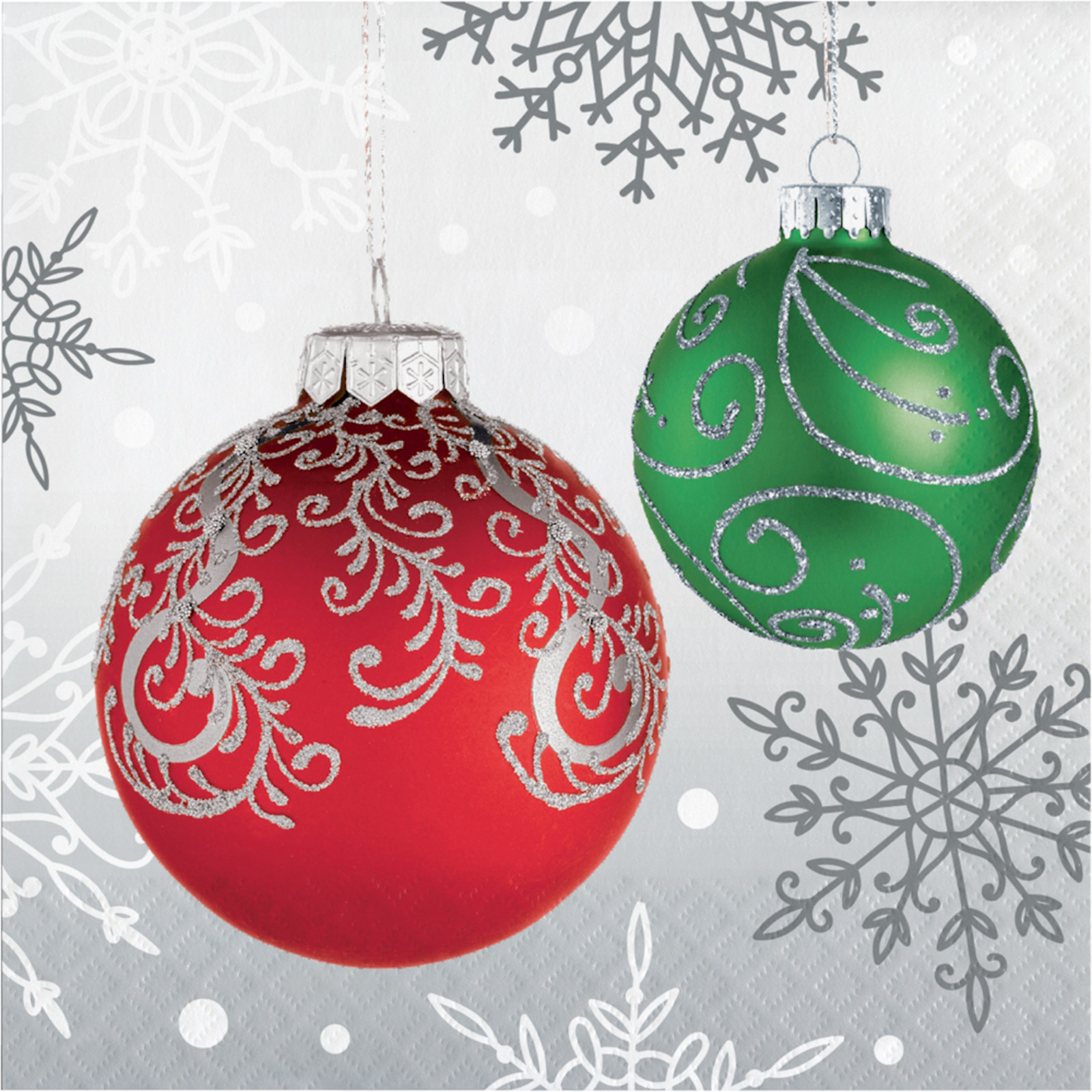 Elegant Ornaments Large Napkins / Serviettes (Pack of 16)