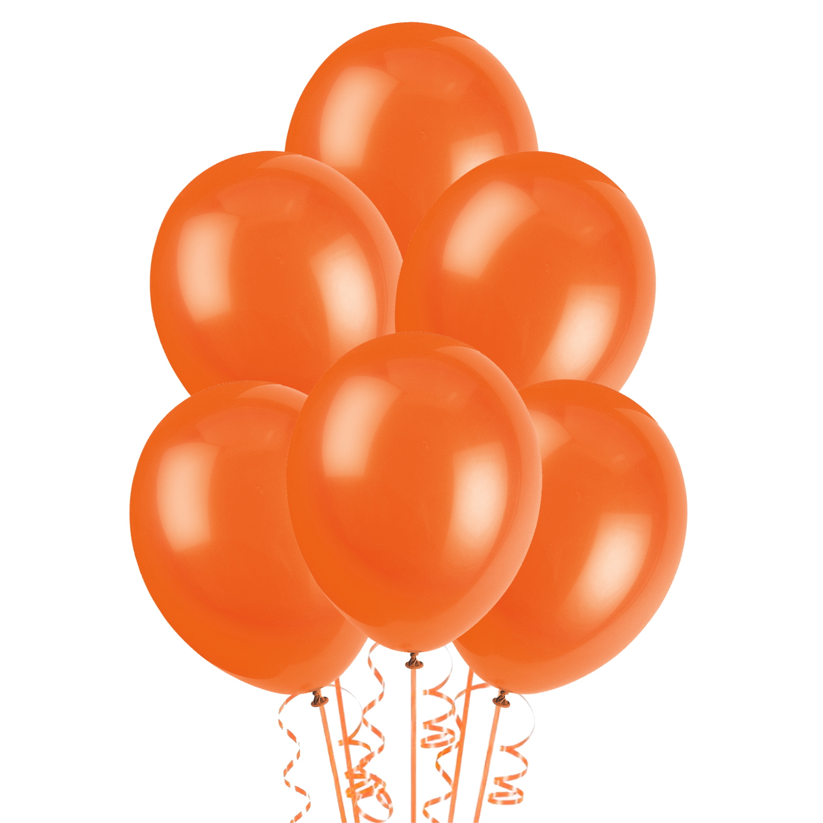 Orange Party Balloons 25cm (Pack of 15)