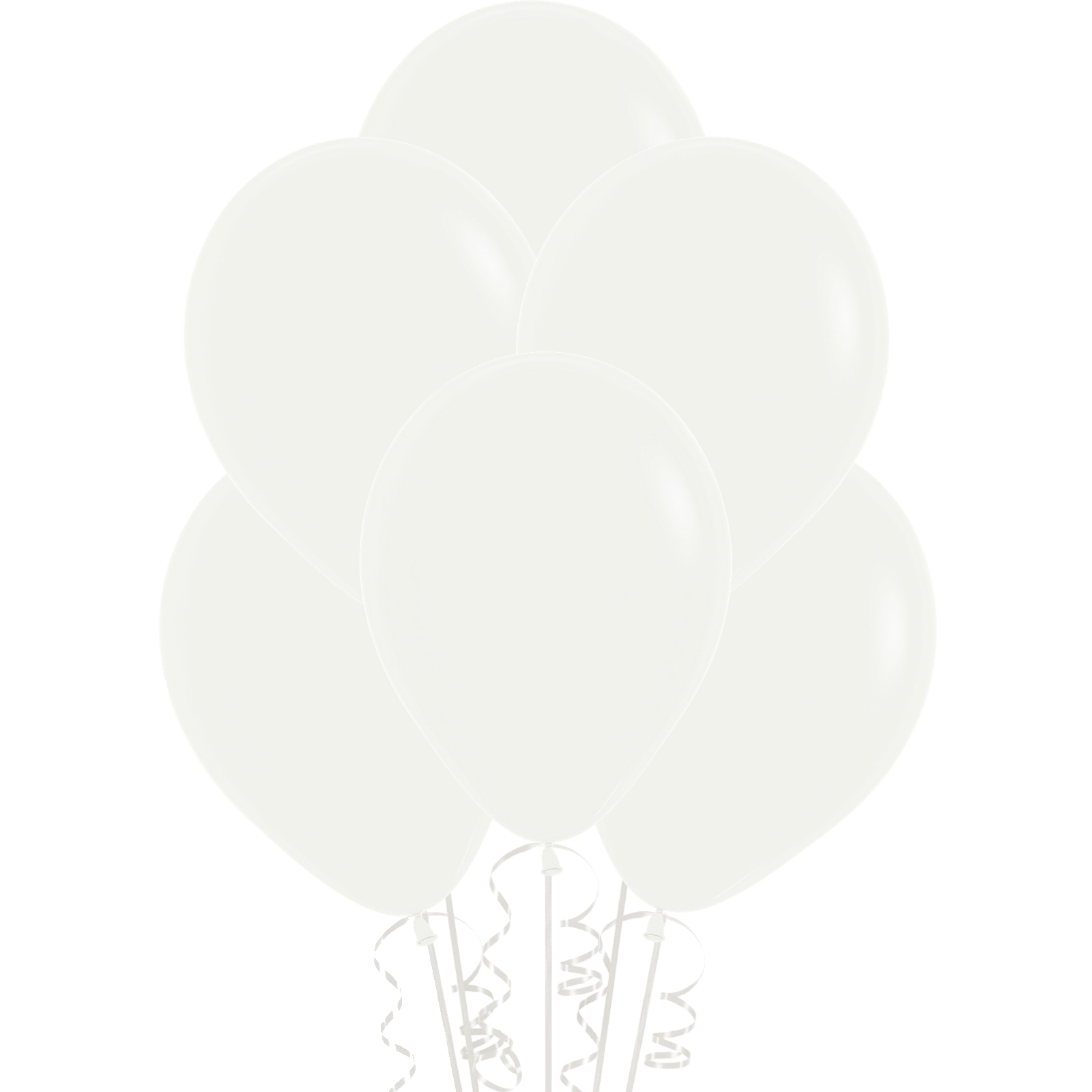 White Balloons 30cm (Pack of 18)