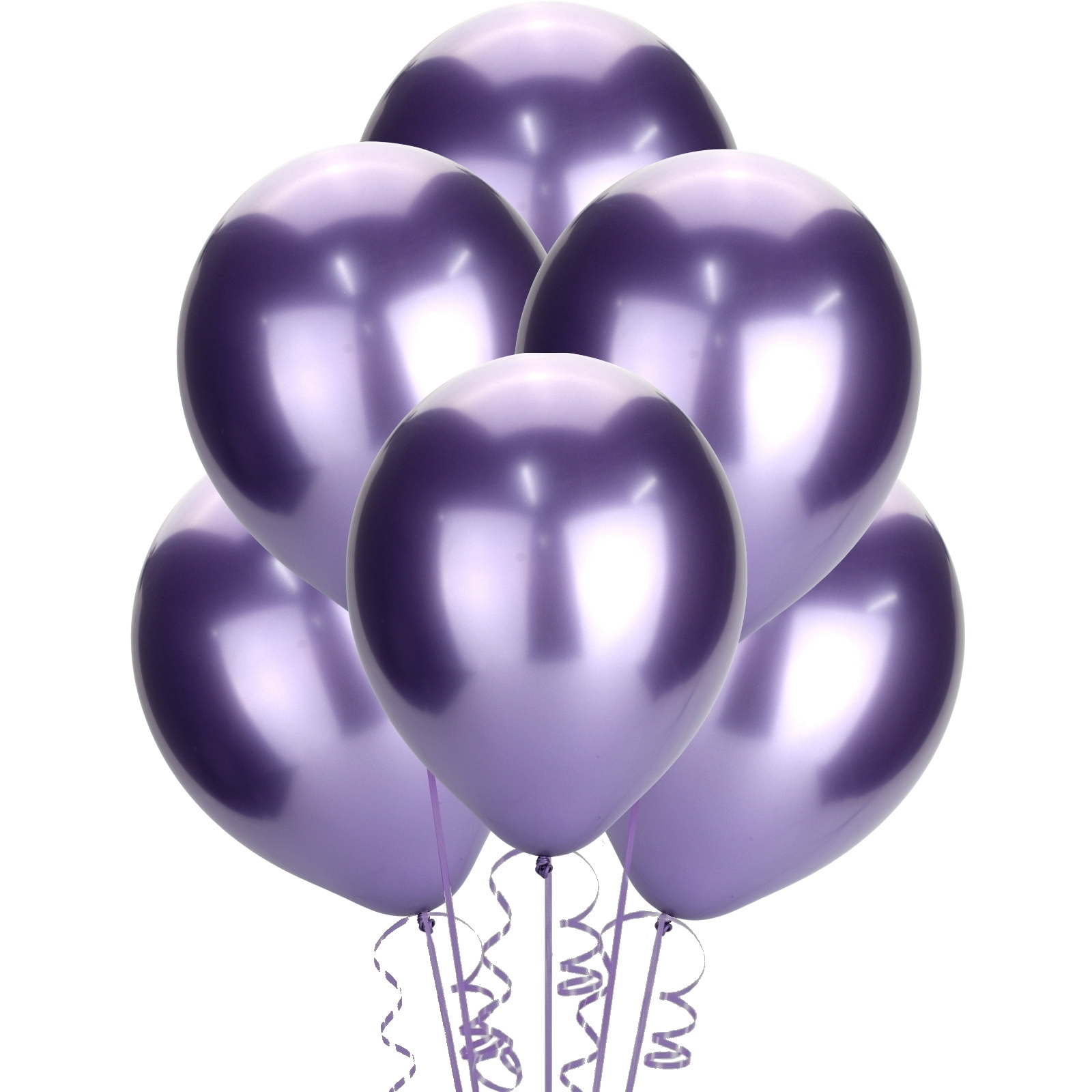 Chrome Purple Balloons 30cm (Pack of 50)