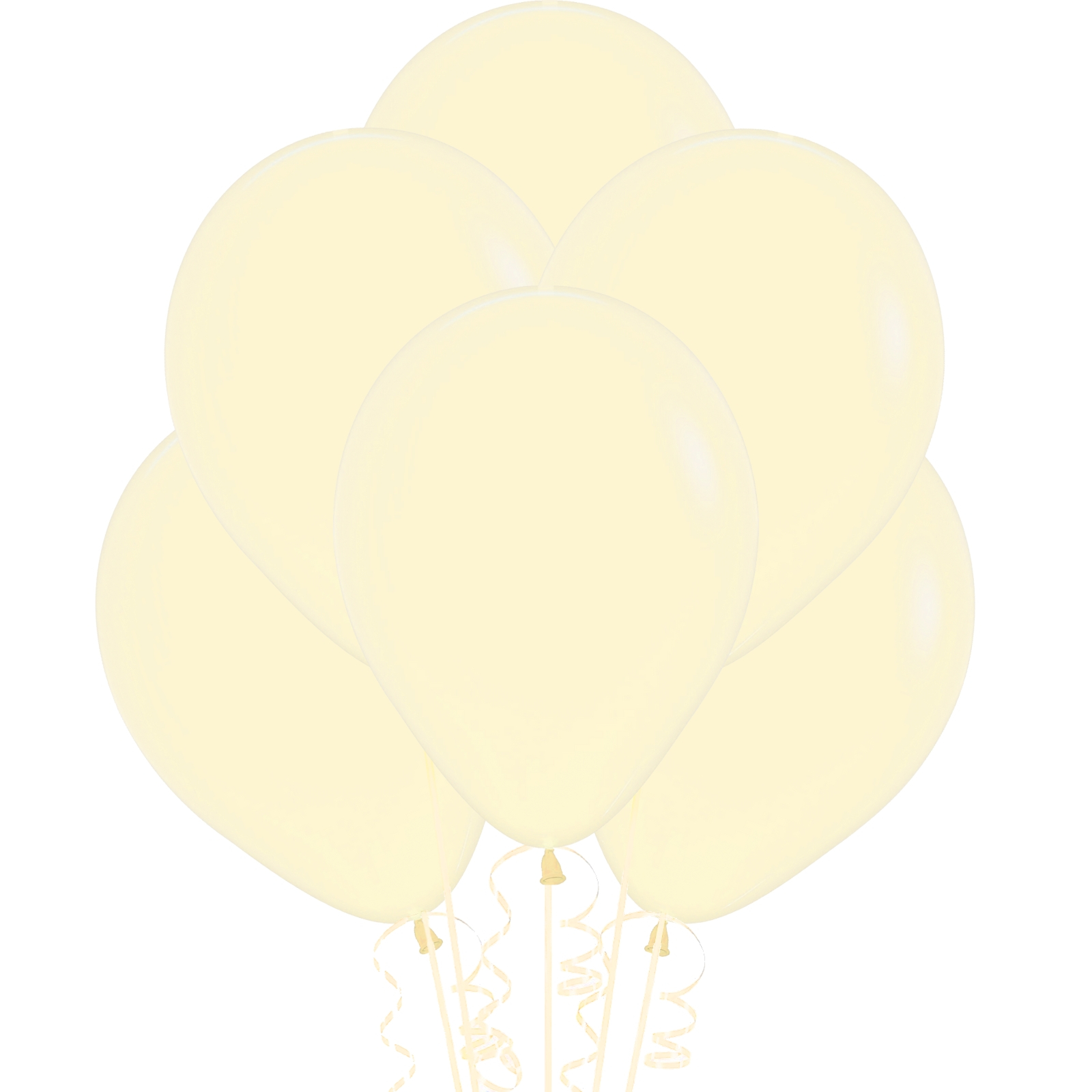 Sempertex Fashion Pastel Matte Yellow Latex 30cm Balloons (Pack of 25)