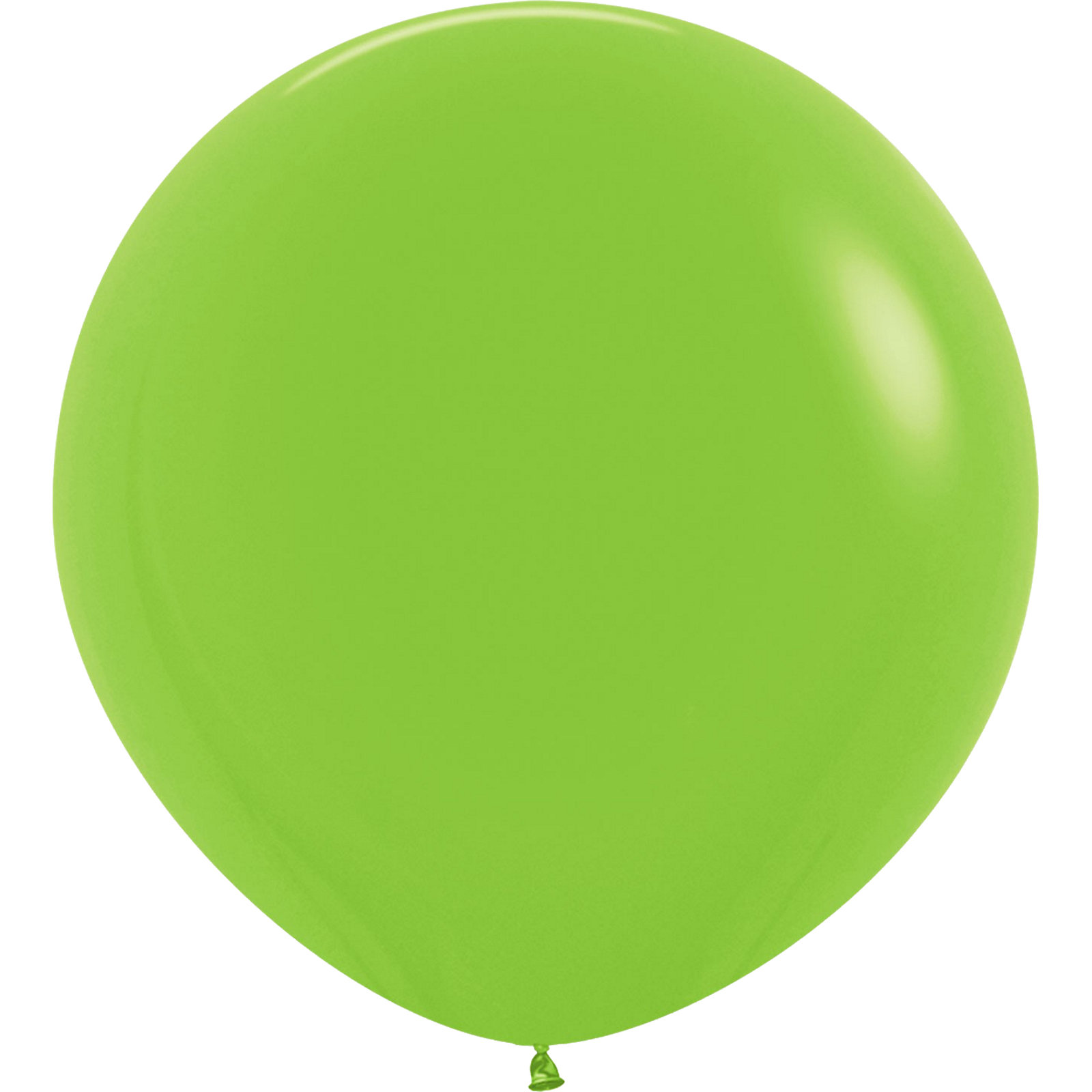 Five Star Jumbo 90cm Matte Lime Green Balloon Round