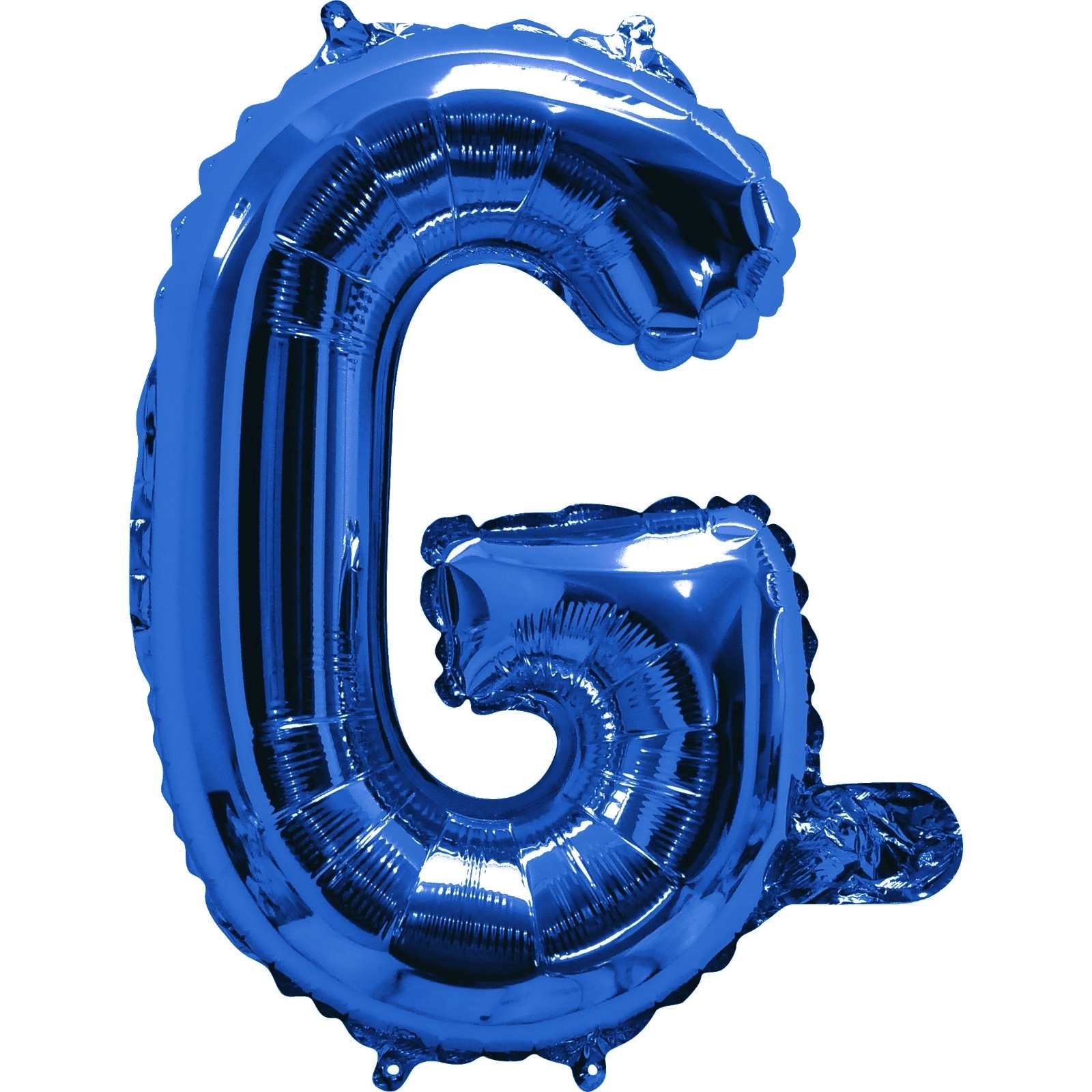 Blue Letter G Foil Air Fill Balloon 35cm