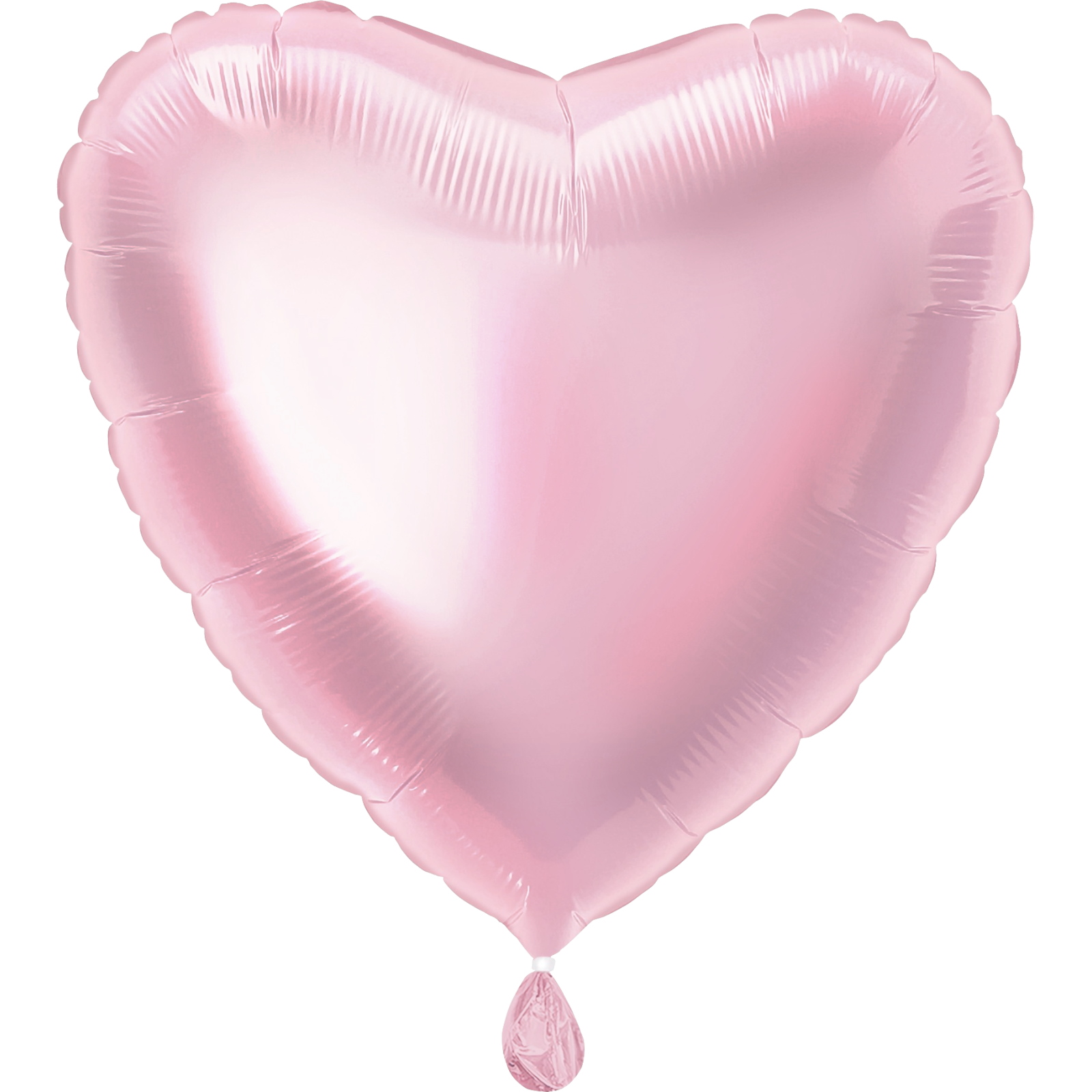 Heart Shaped Light Pink Foil Balloon 45cm 