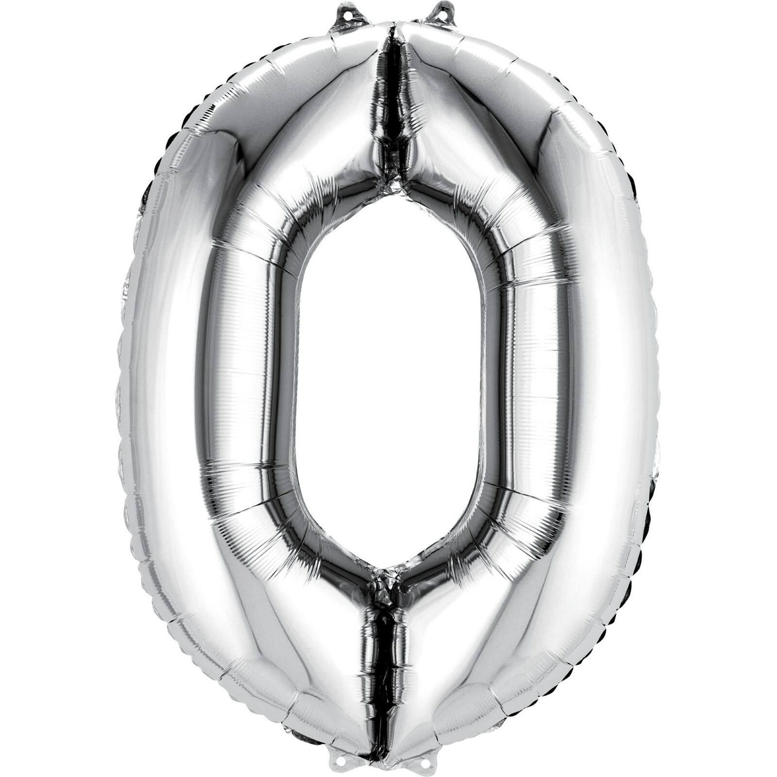 Silver Foil 0 Balloon 86cm