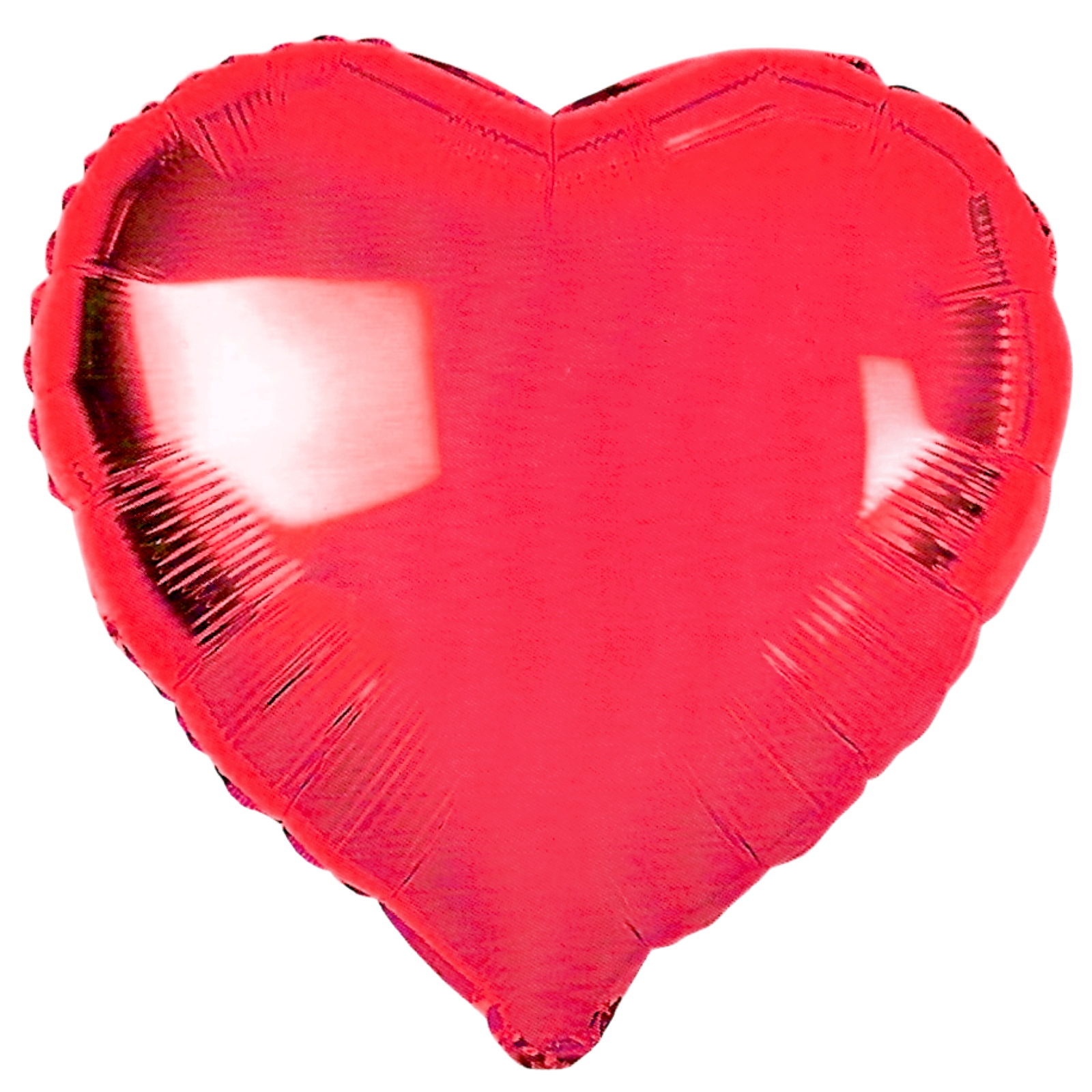 Heart Shaped Metallic Red Foil Balloon 