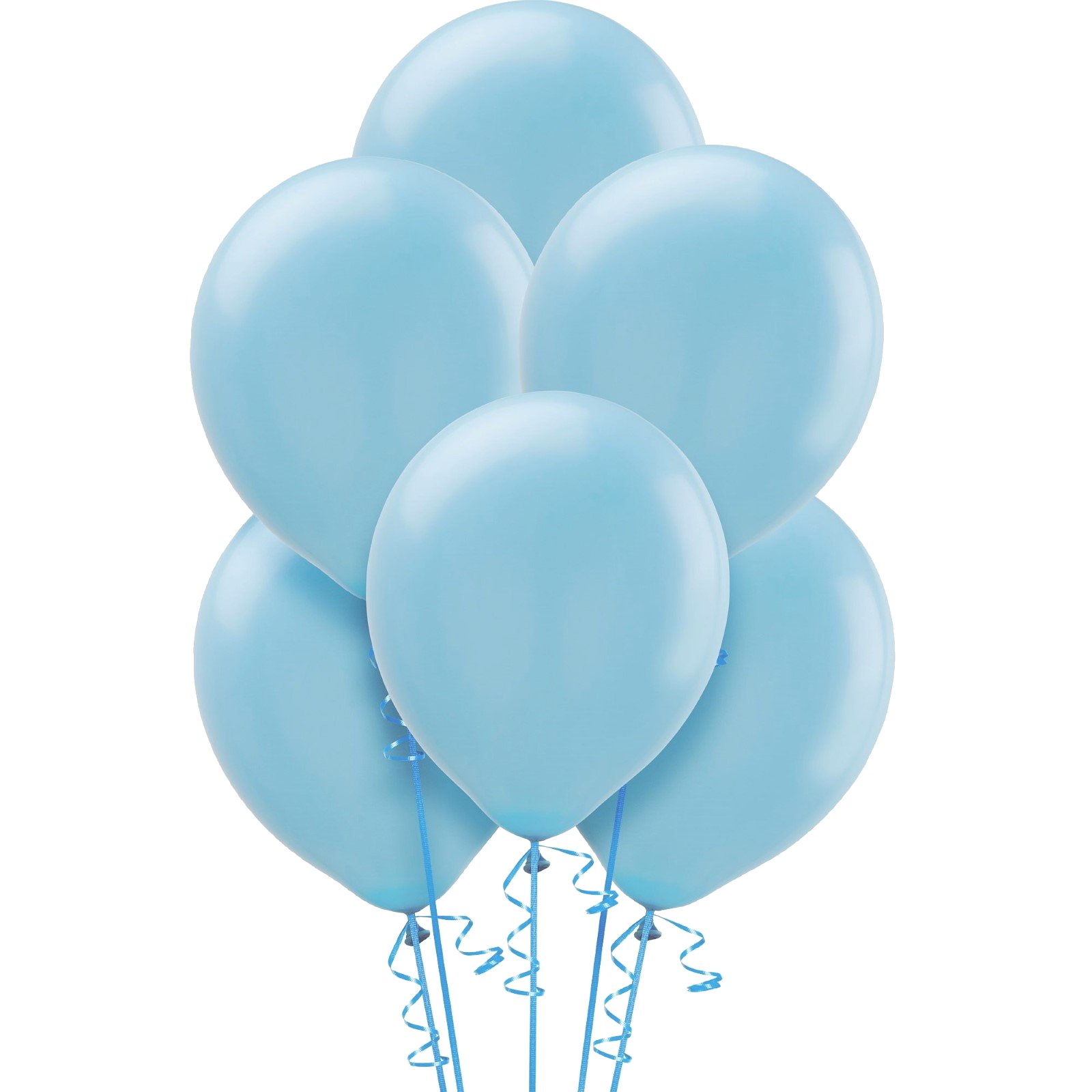 Light Blue Balloons 30cm Round (Pack of 25)