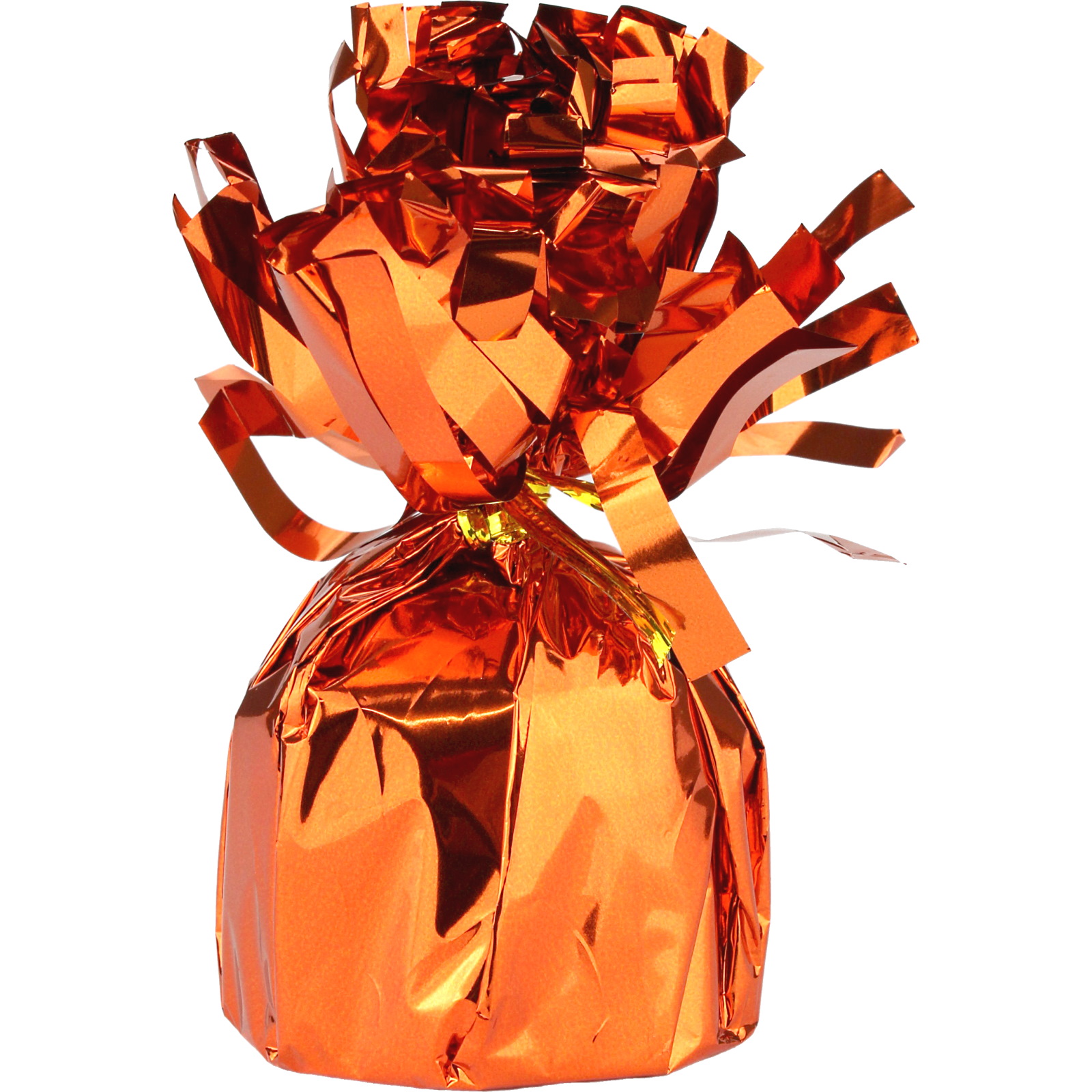 Orange Foil Balloon Weight 11cm