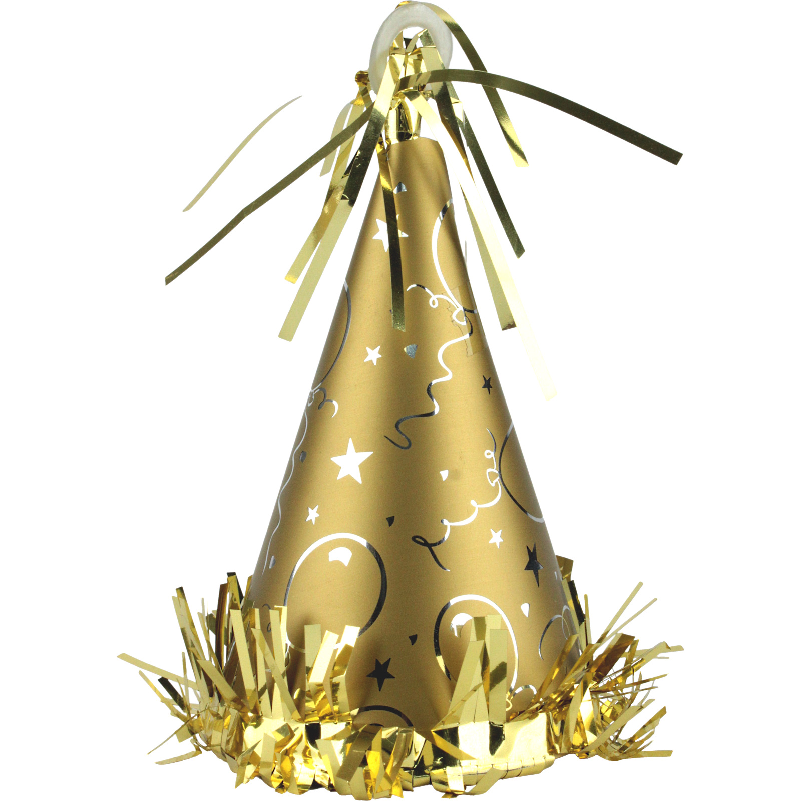 Gold Party Hat Balloon Weight 