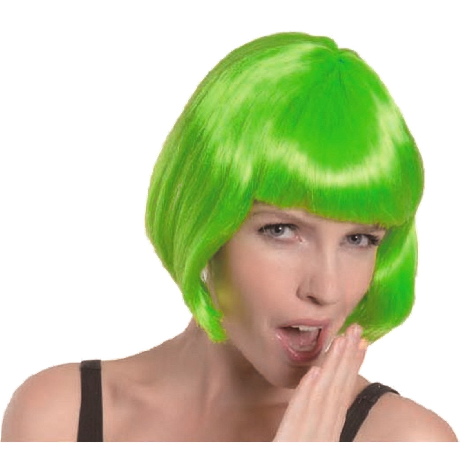 Adult Green Bob Wig