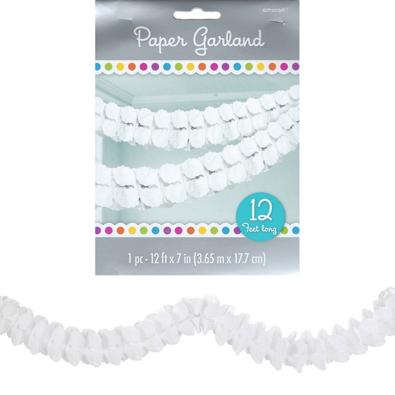 White Paper Garland