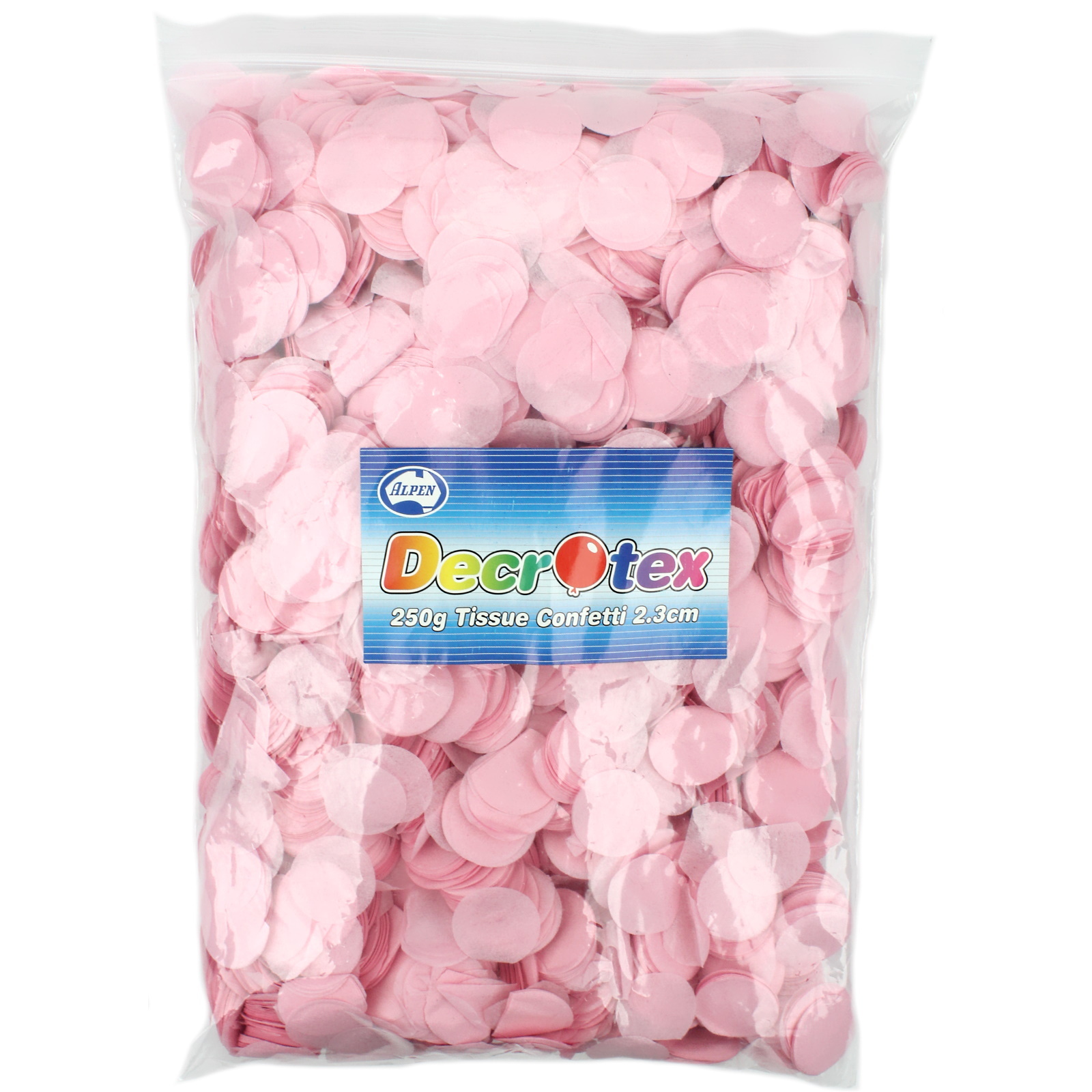 Bulk Light Pink Tissue Confetti 2cm (250g)