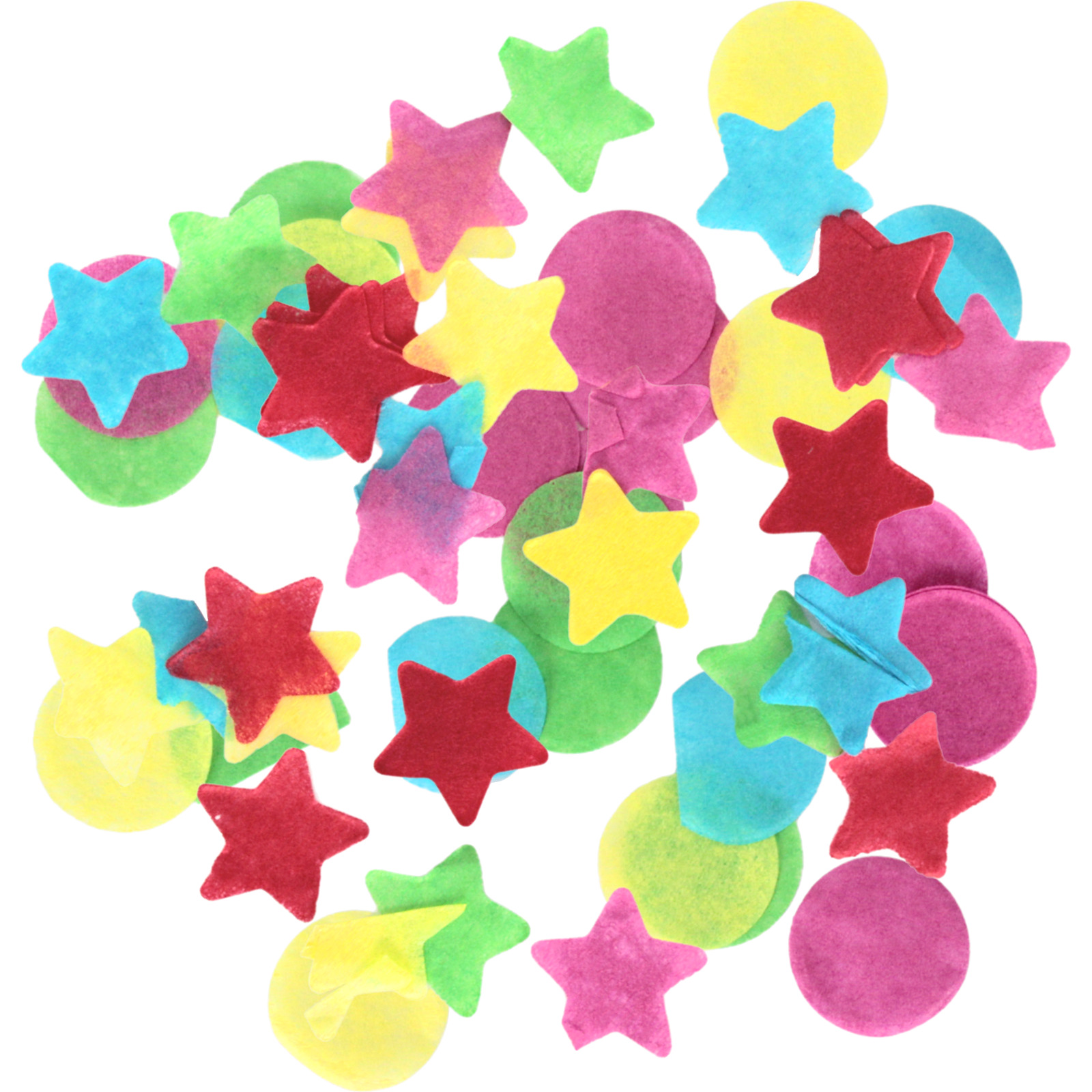 Assorted Coloured Tissue Paper Confetti Pack