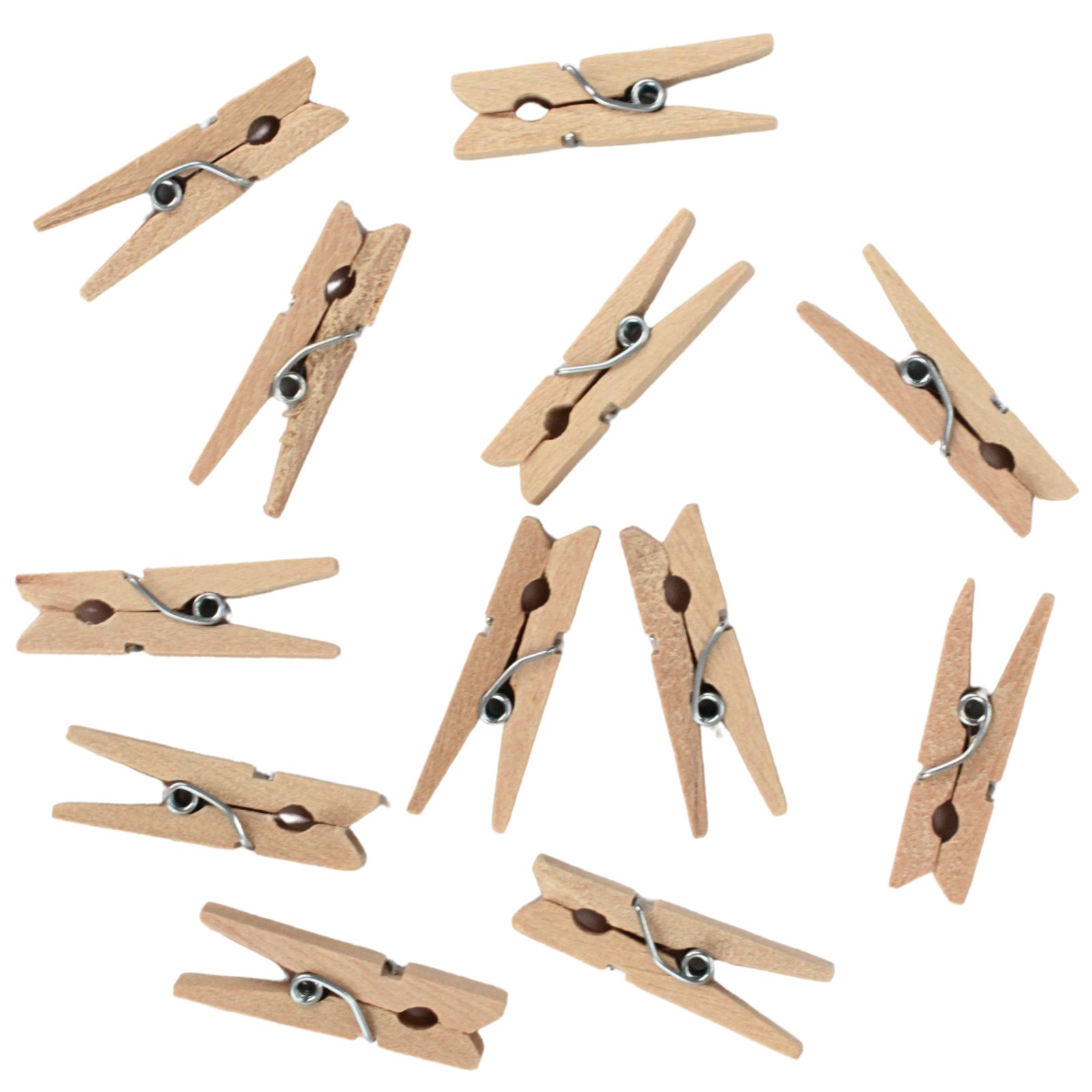 Craft Mini Wooden Pegs (Pack of 50)