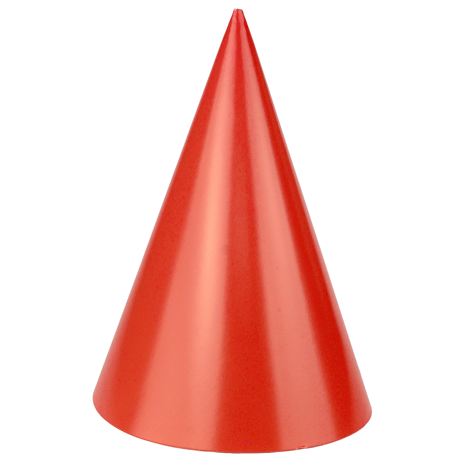 Red Coloured Party Hats (Pack of 6)
