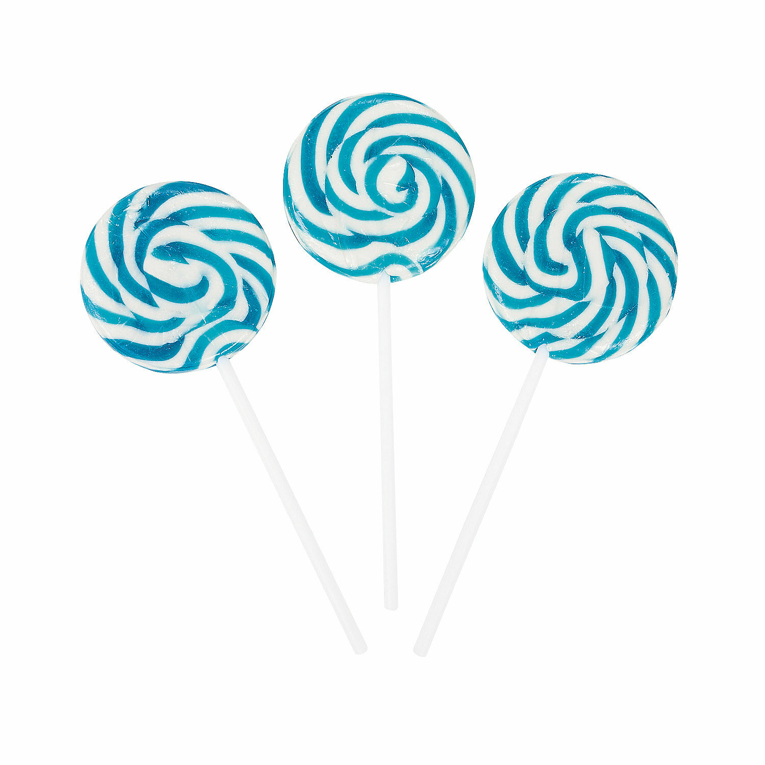 Blue Swirl Lollipops (Pack of 12)