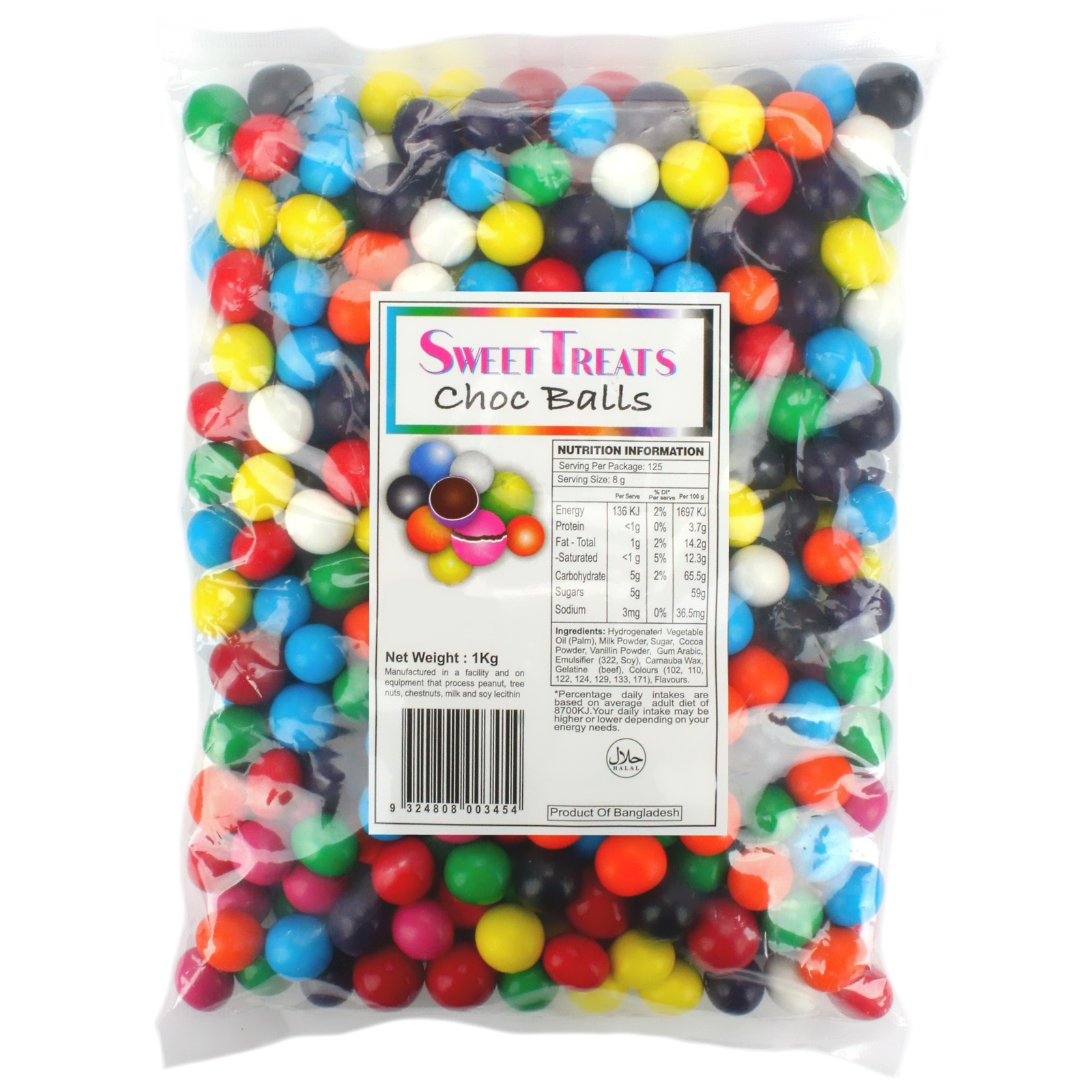 Assorted Chocolate Balls (1kg)