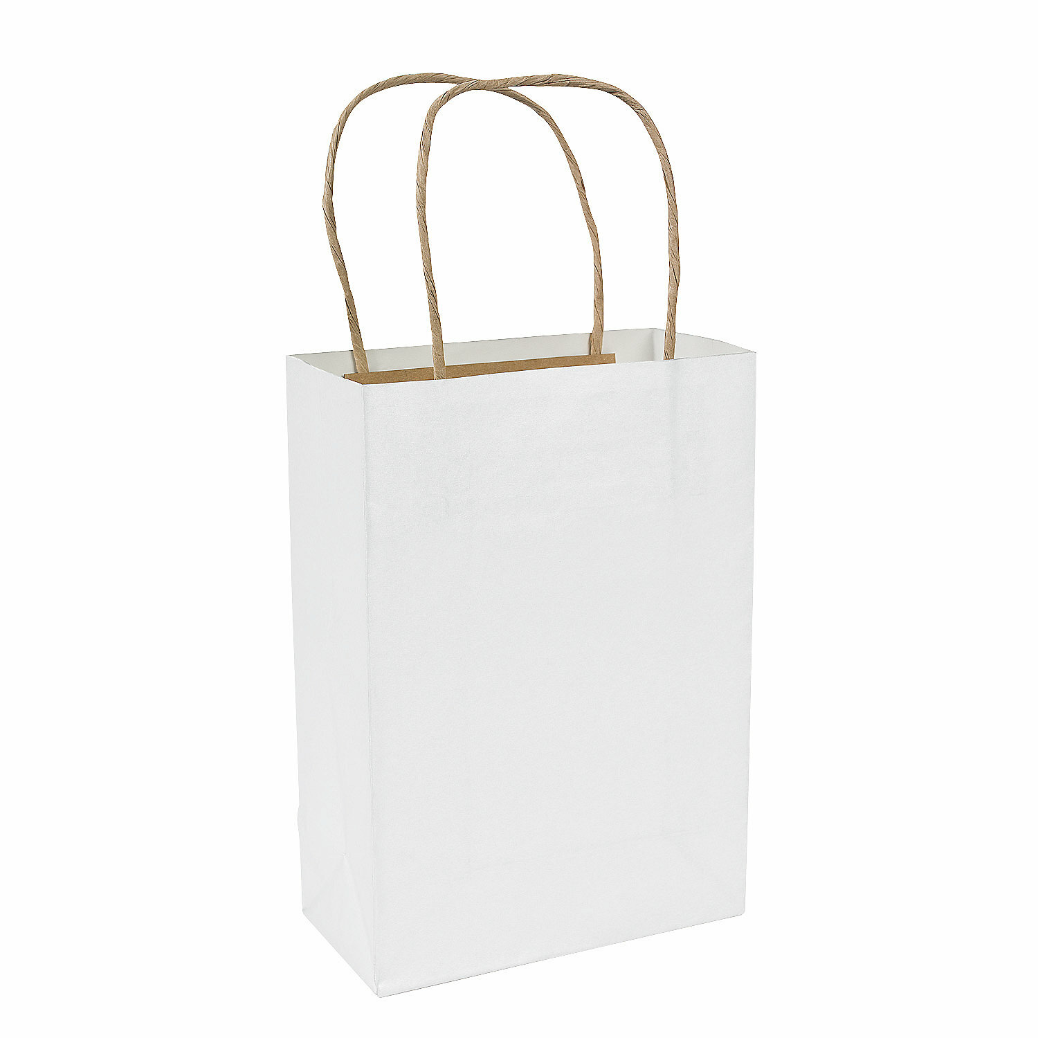 White Paper Gift Bags (Pack of 12)