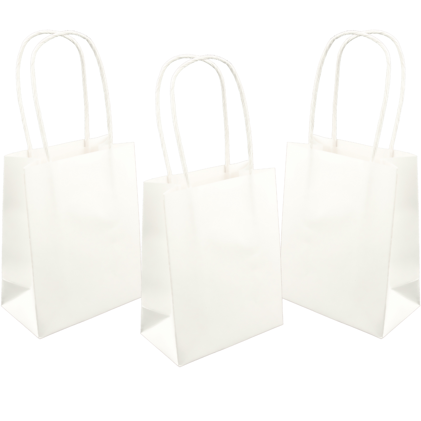 White Paper Favour Bags Small (Pack of 4)