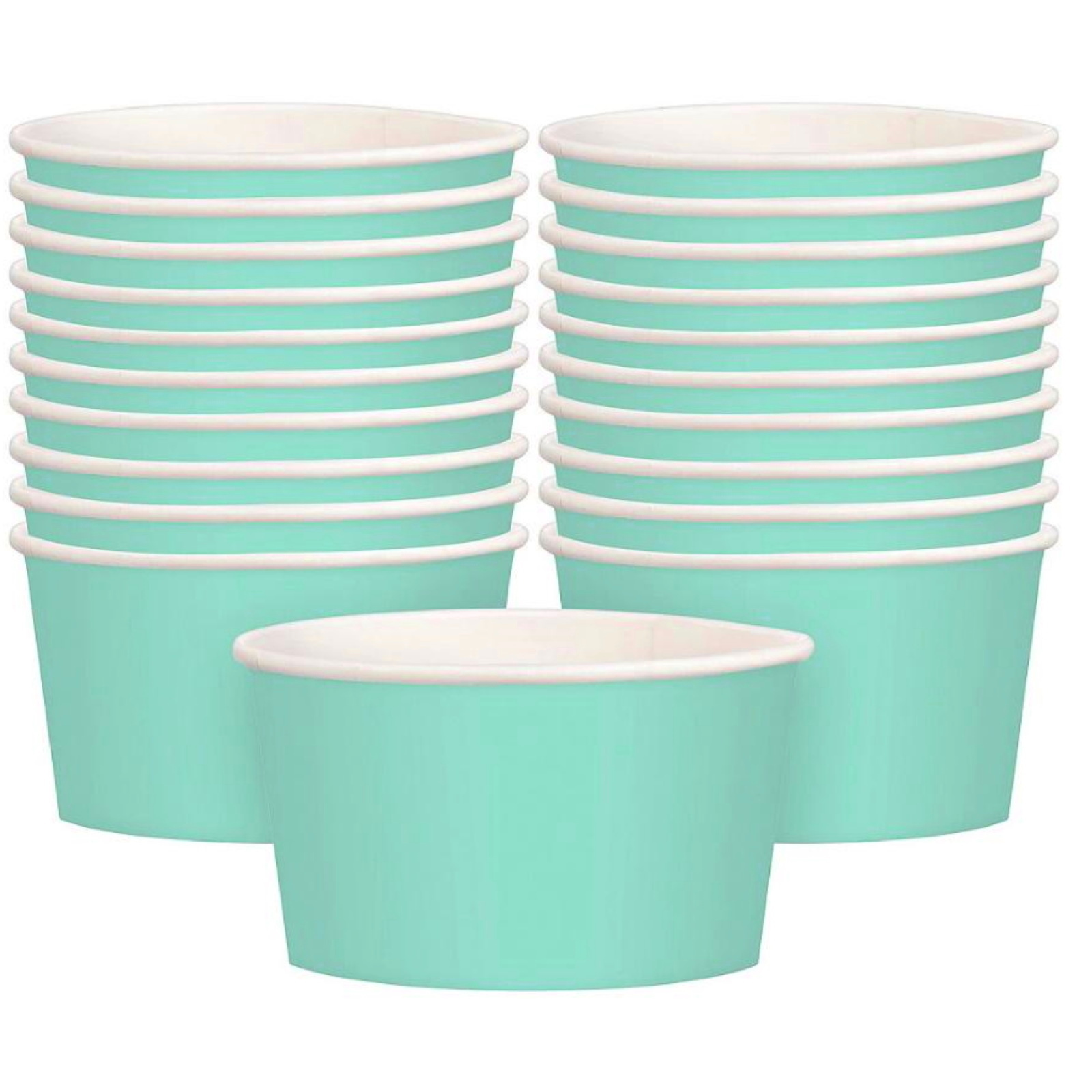 Mint Green Paper Treat Cups (Pack of 20)