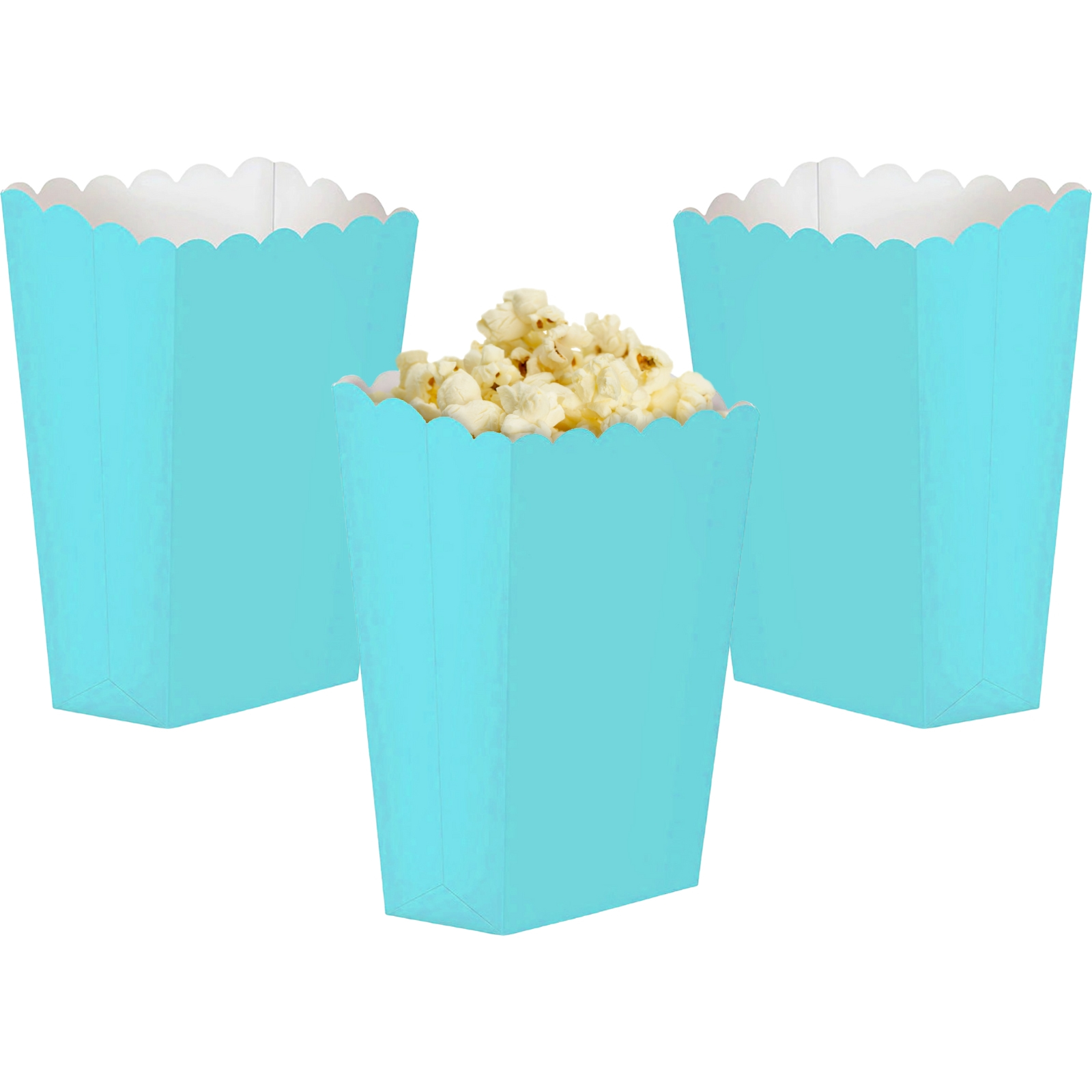 Caribbean Blue Treat Boxes (Pack of 5)