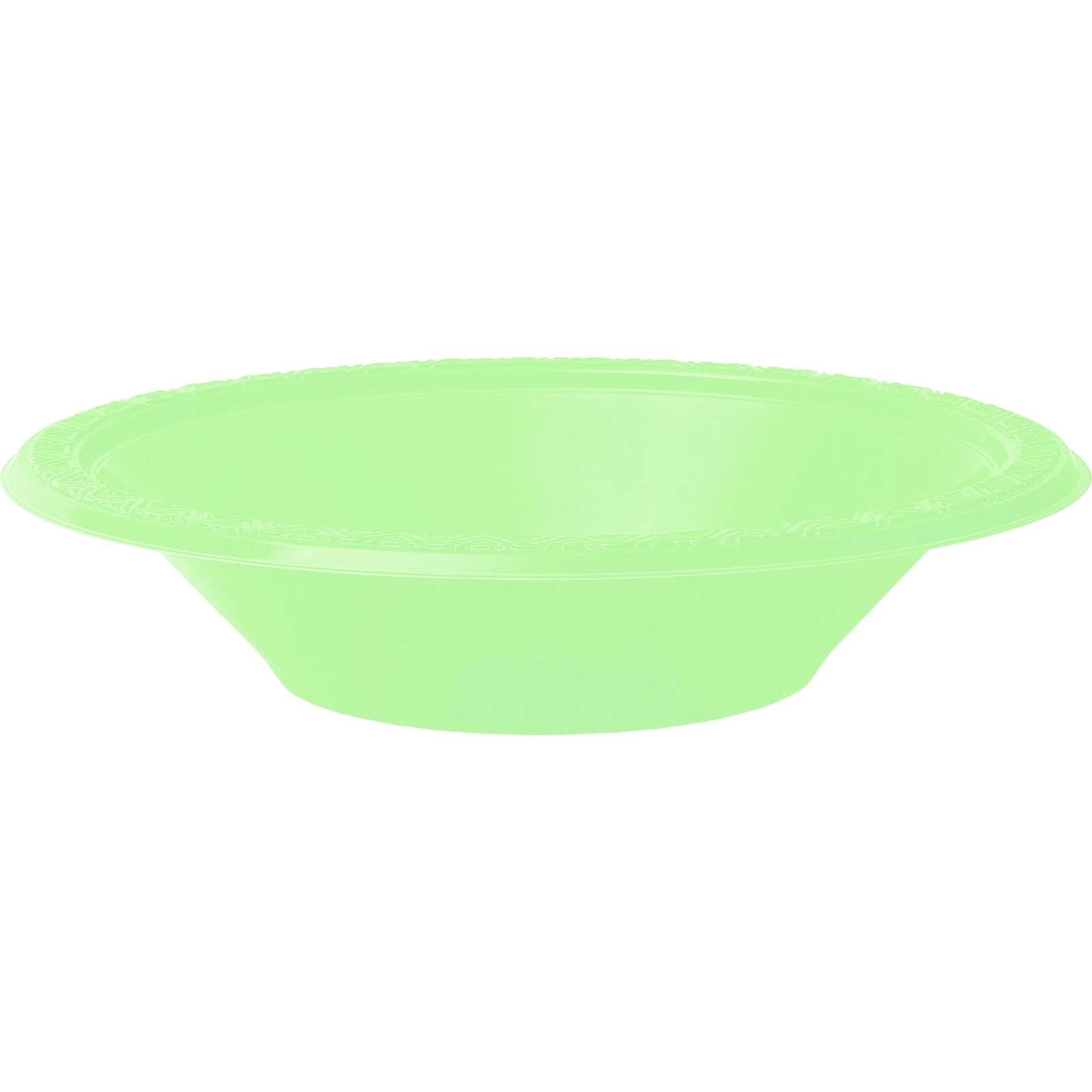 Apple Green Plastic Bowls (Pack of 8) 