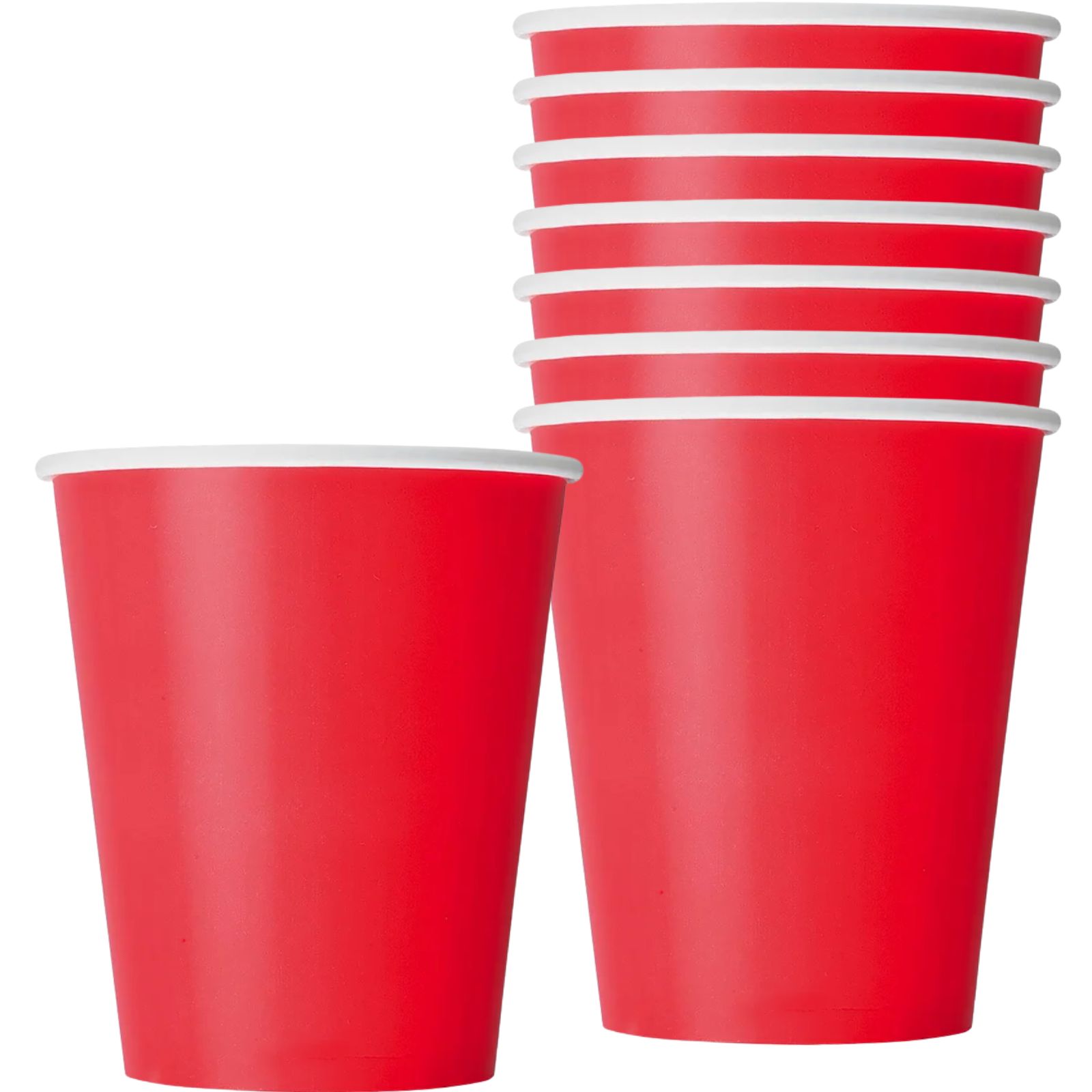 Red Paper Cups (Pack of 8)