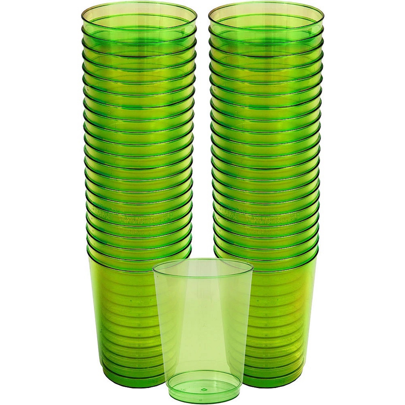 Kiwi Lime Green Plastic Cups (Pack of 72)