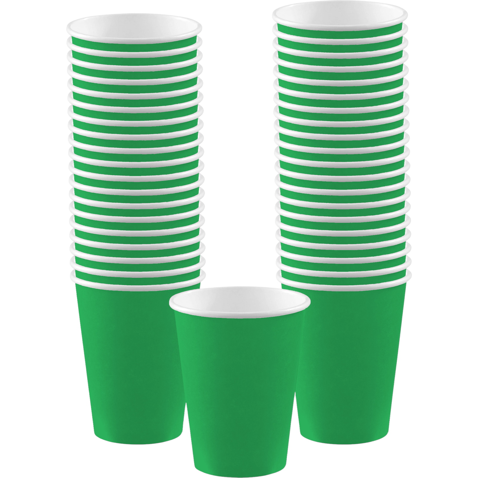 Green Paper Coffee/Drink Cups 354ml (Pack of 40)