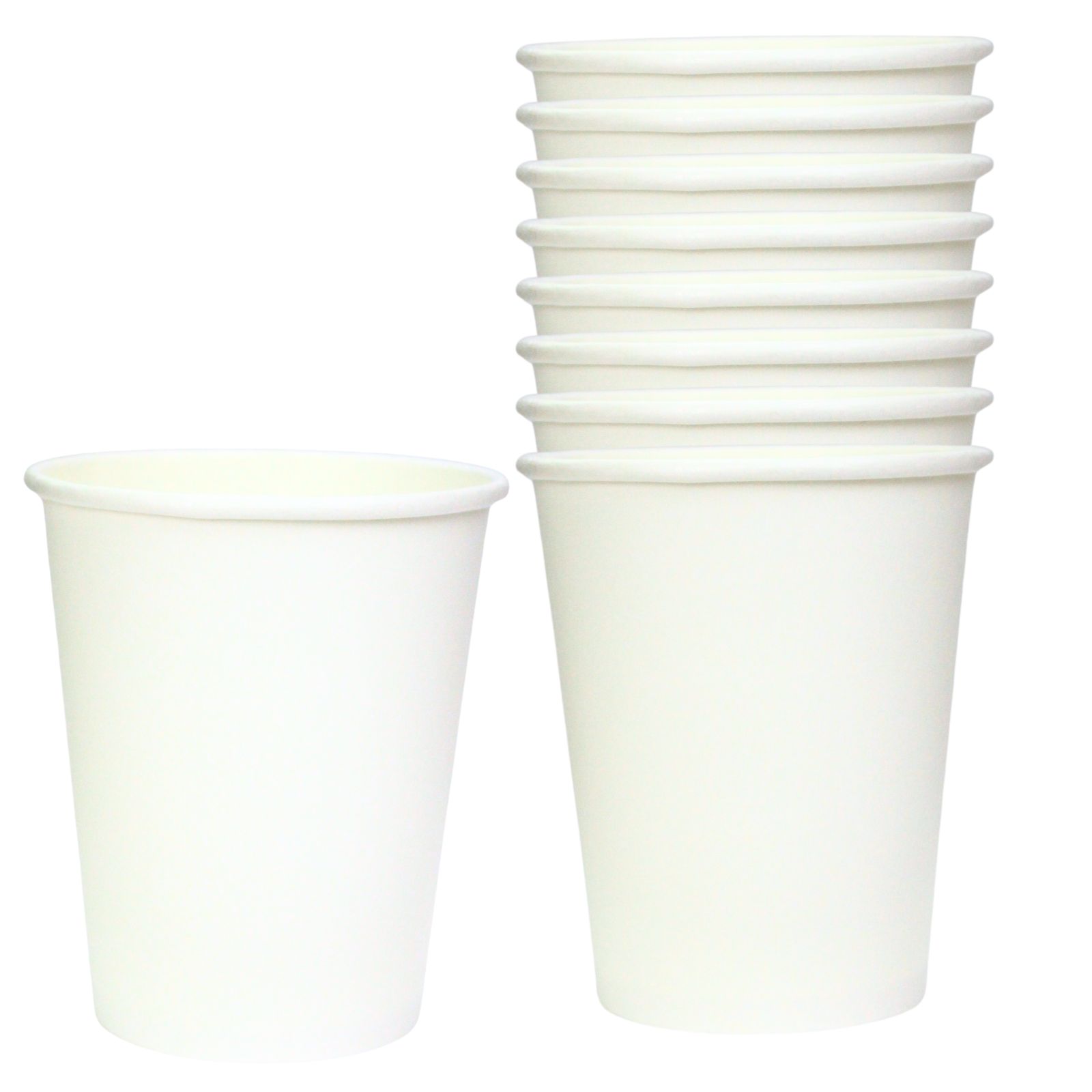 White Paper Cups 266ml (Pack of 12)