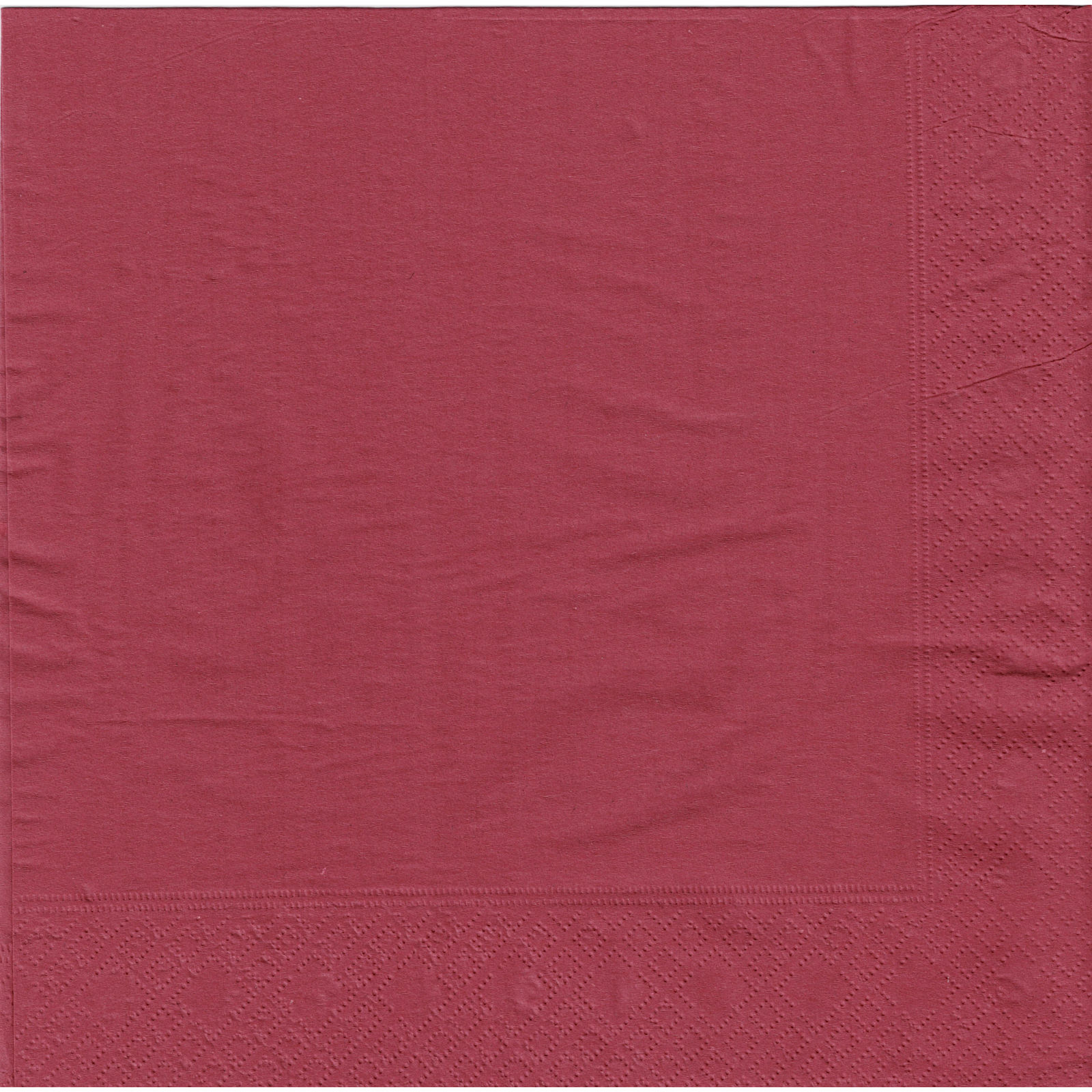 Burgundy Dinner Napkins / Serviettes (Pack of 50) 