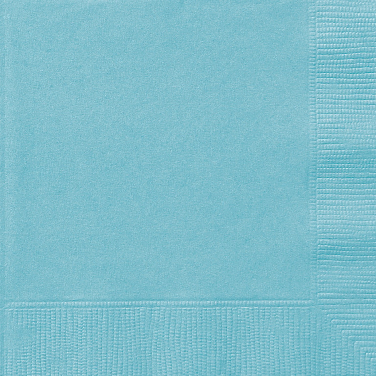 Light Blue Large Napkins (Pack of 50)