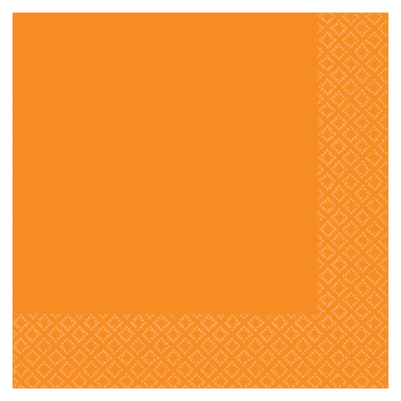Pumpkin Orange Lunch Napkins / Serviettes (Pack of 40)