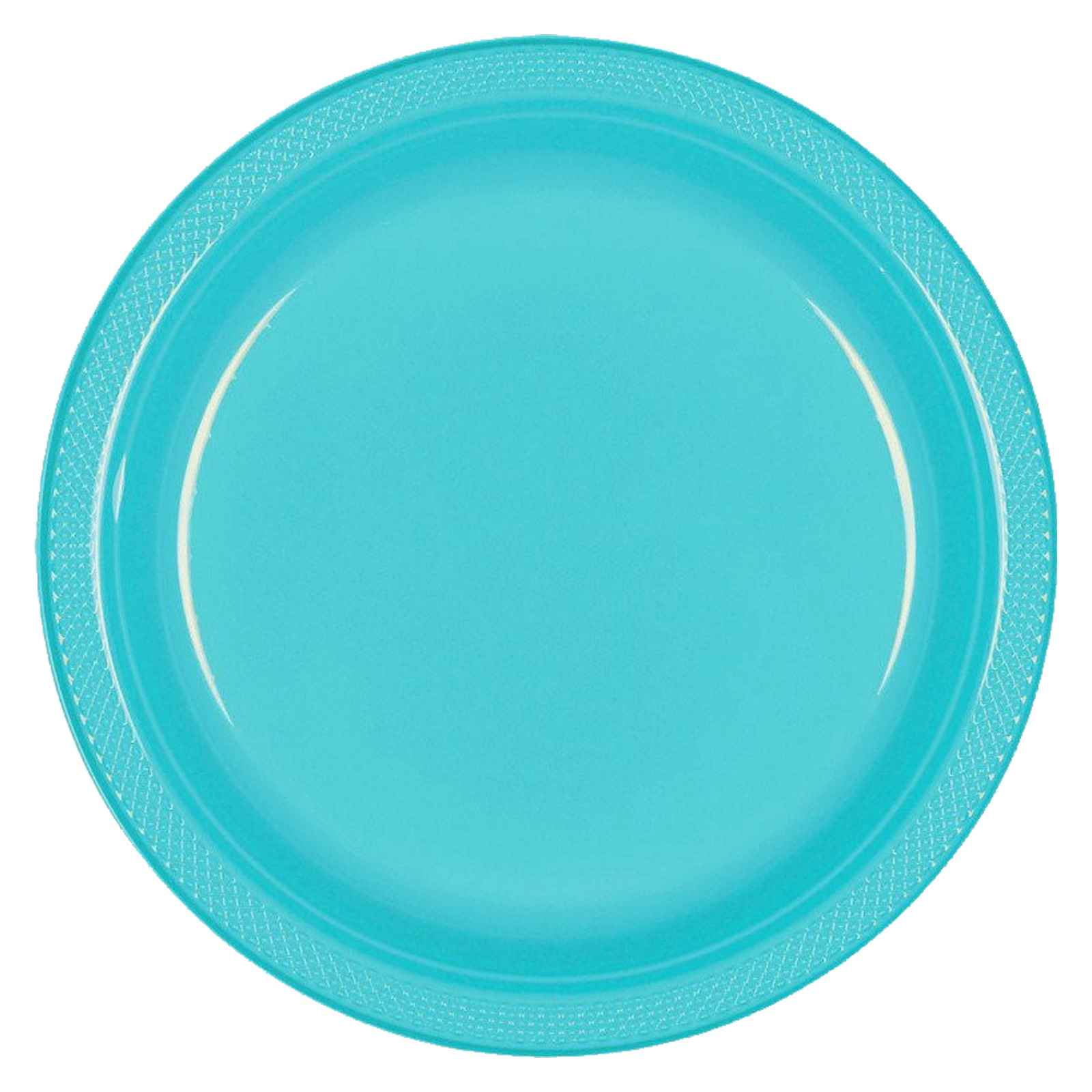 Caribbean Blue 23cm Reusable Plates (Pack of 20)