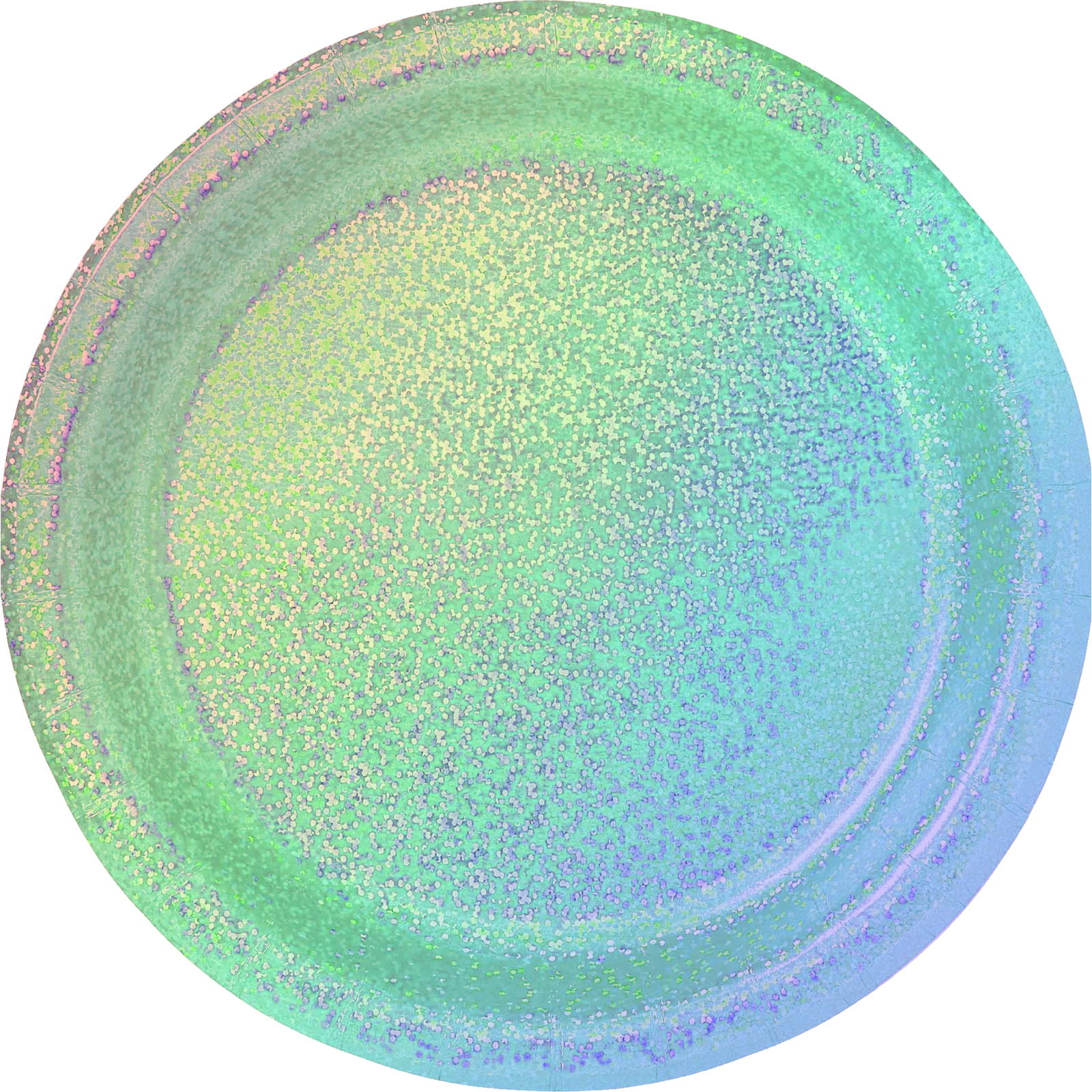 Prismatic 22cm Pastel Turquoise Paper Plates (Pack of 8)