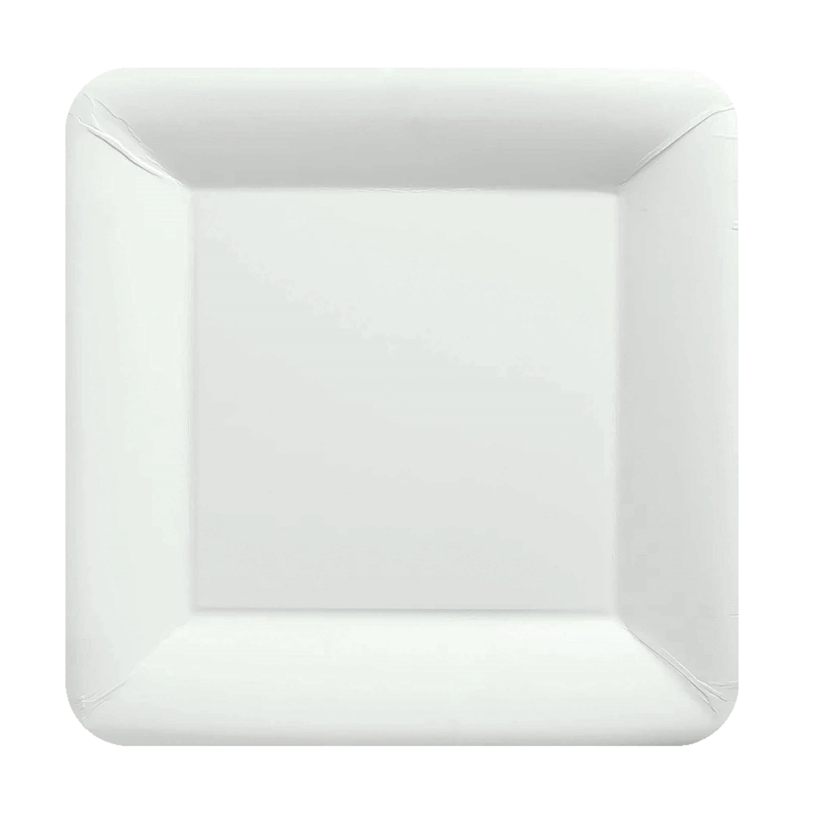 Frosty White17cm Square Paper Plates NPC (Pack of 20) 