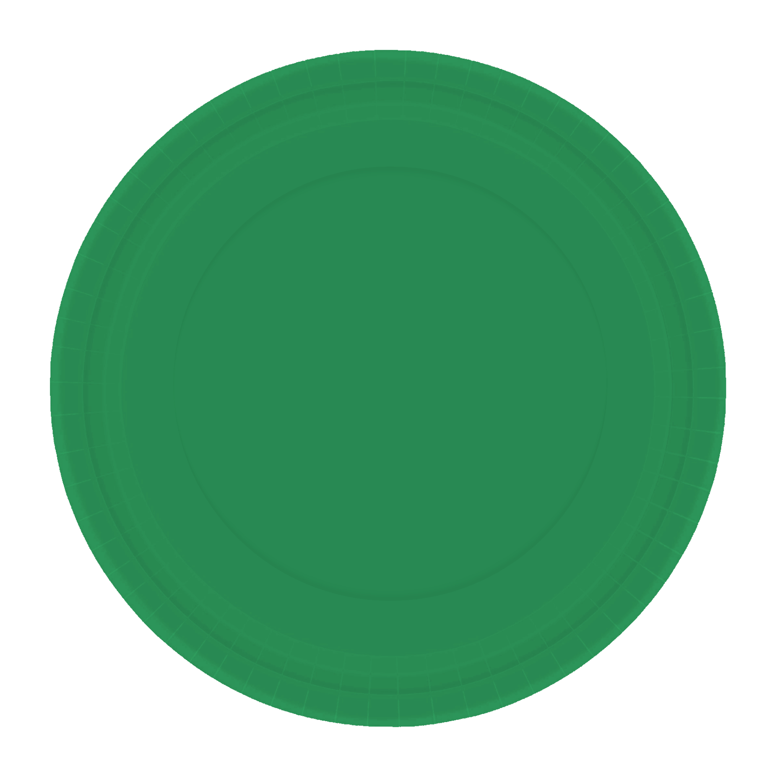 Festive Green 17cm Round Paper Plates NPC (Pack of 20)