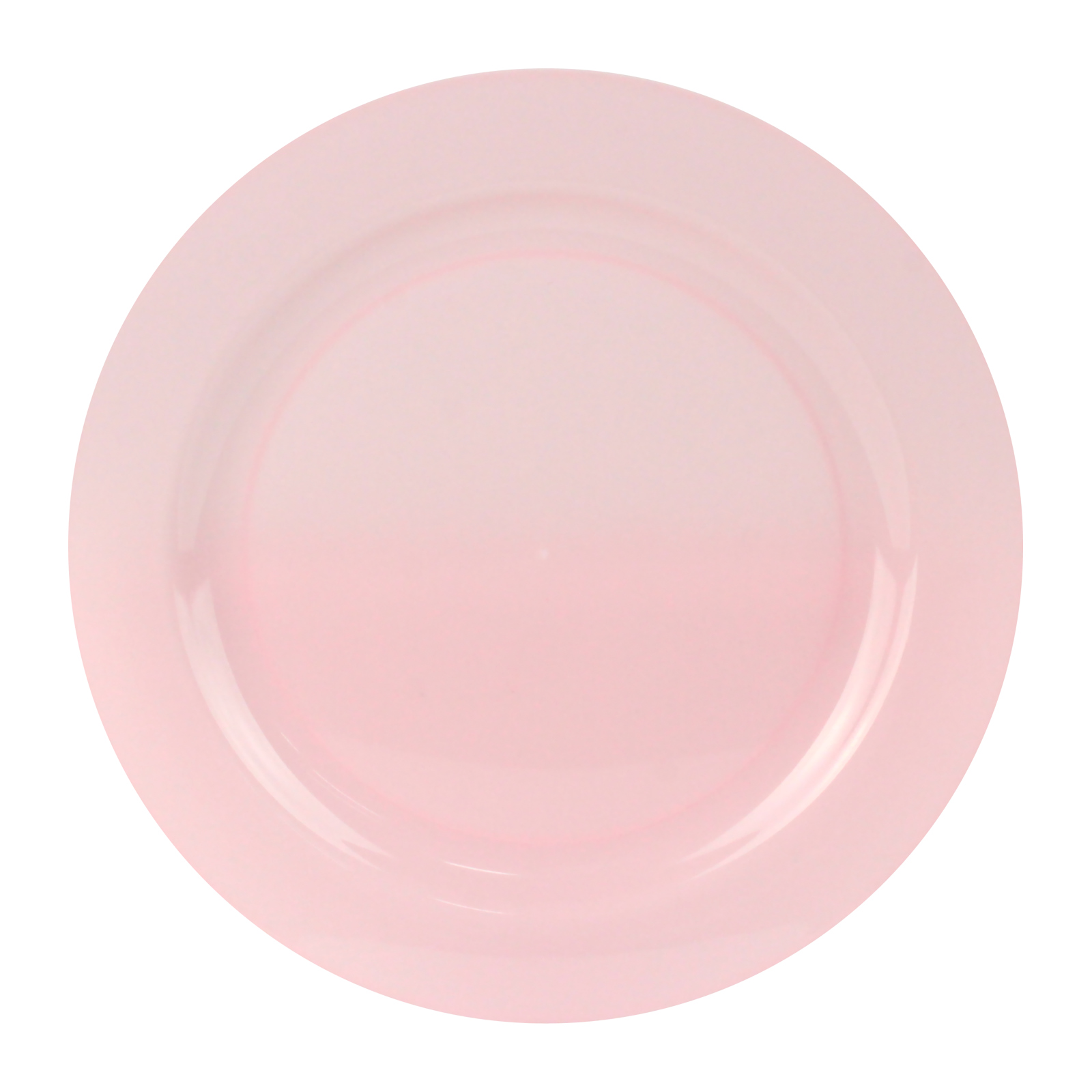 Everyday Living Pink Coral Reusable Small Plates (Pack of 10) 