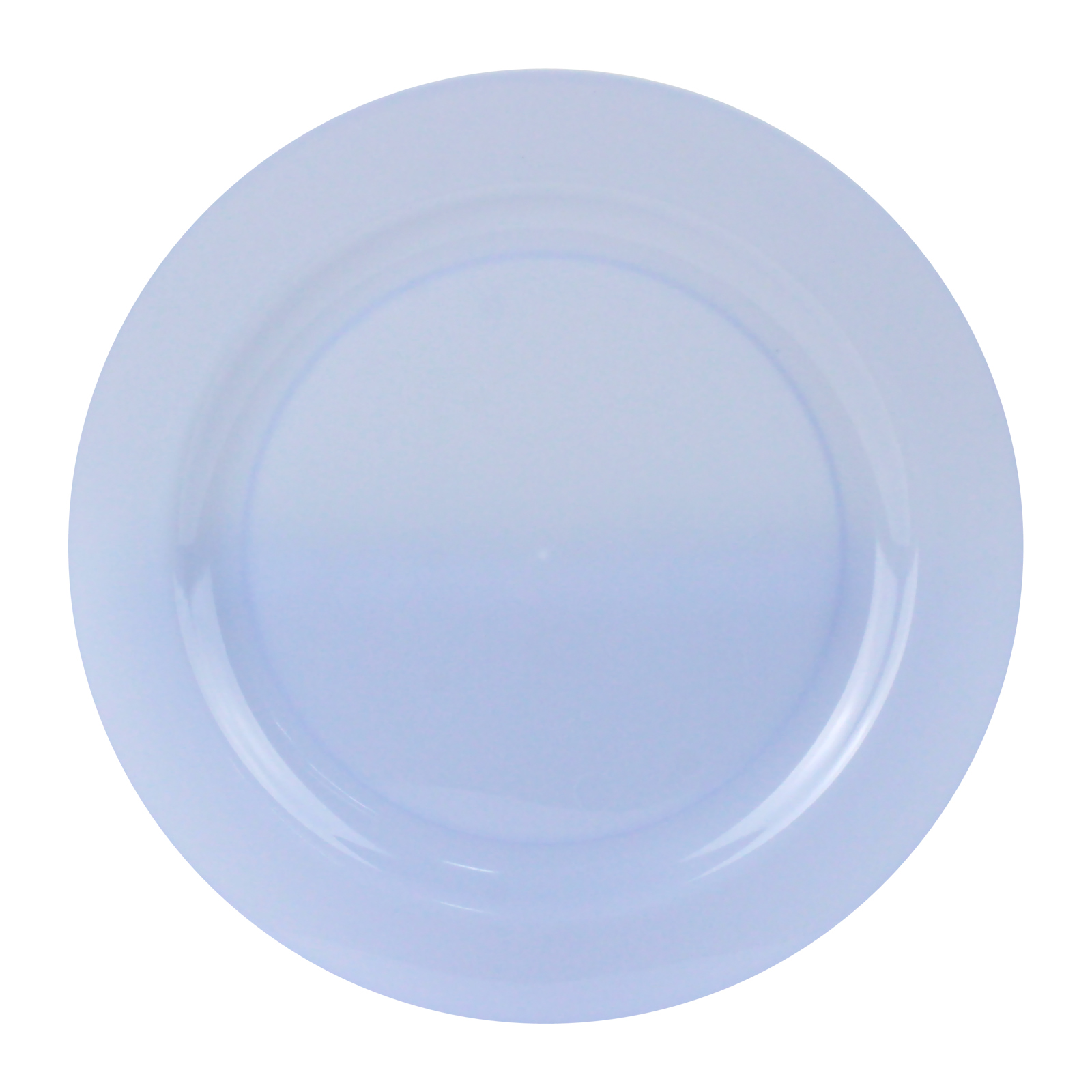 Everyday Living Blue Periwinkle Reusable Small Plates (Pack of 10)