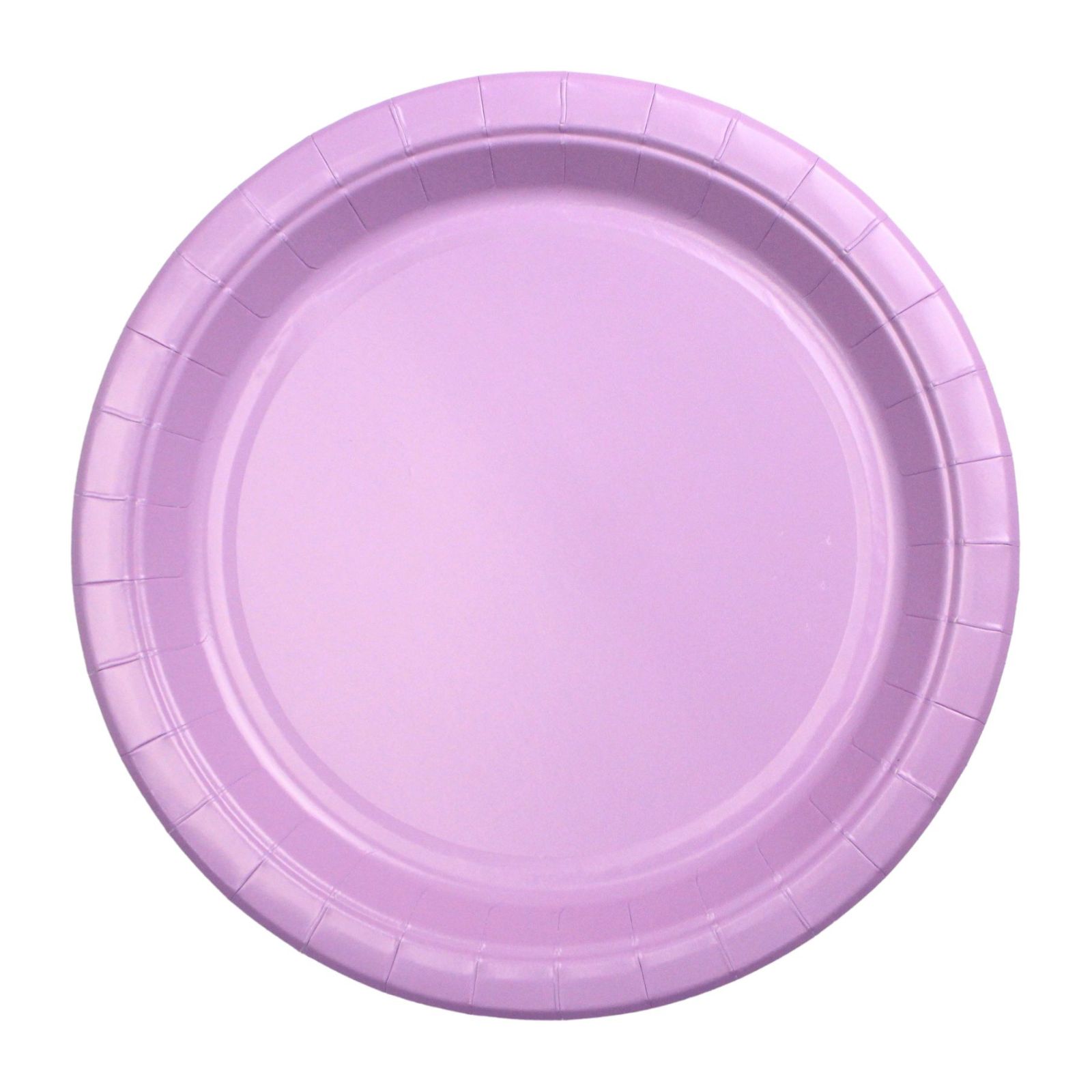 Light Purple Small Paper Plates (Pack of 12)