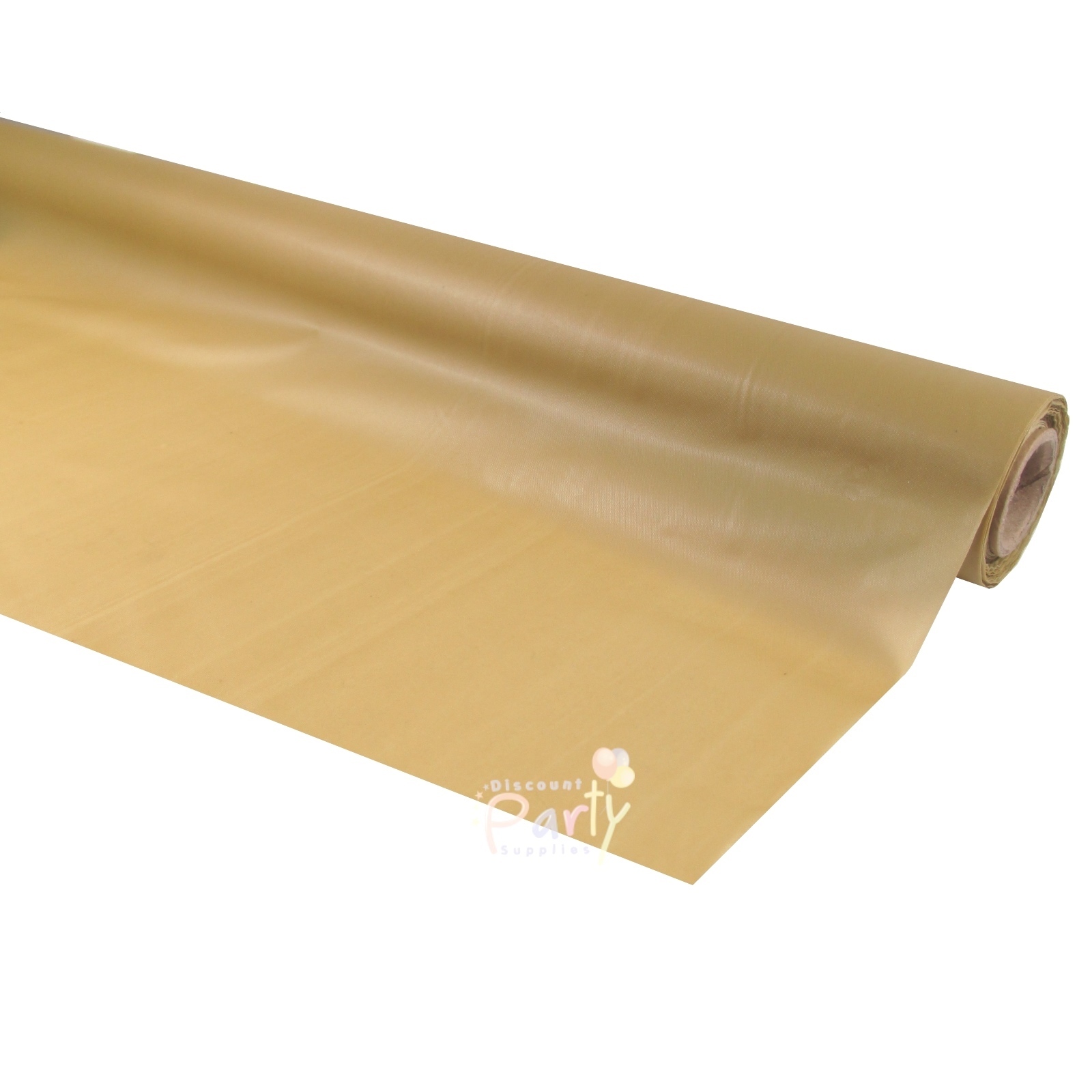 Gold Plastic 30m Table Roll