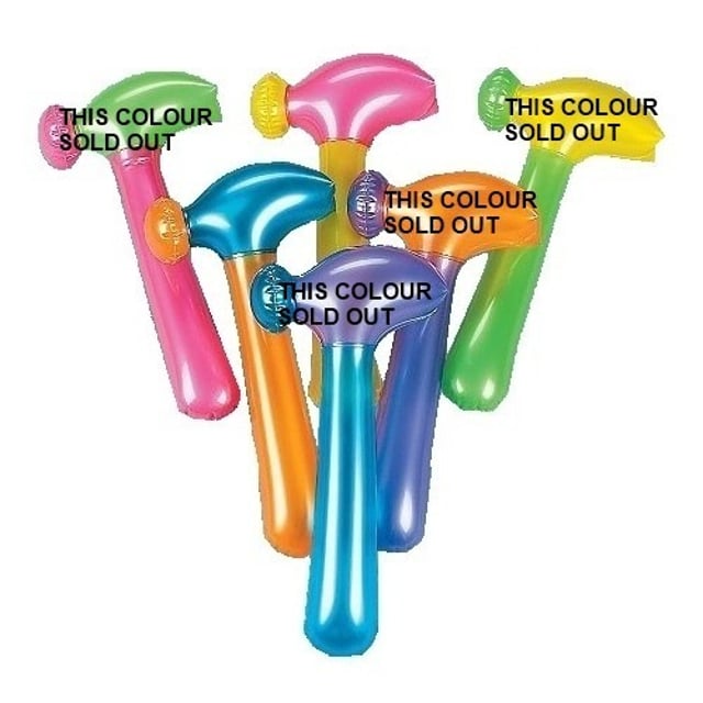 Ireland Inflatable Hammer Inflatable Hammer | Construction | Boys Birthday Party Supplies ...