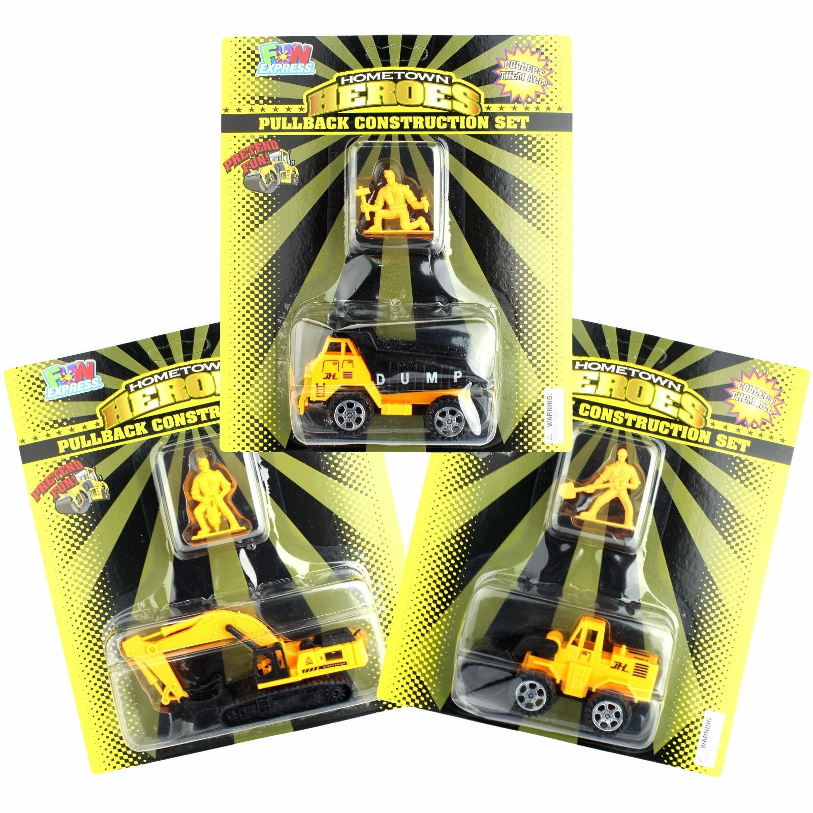 Pull Back Construction Set - Discount Party Supplies