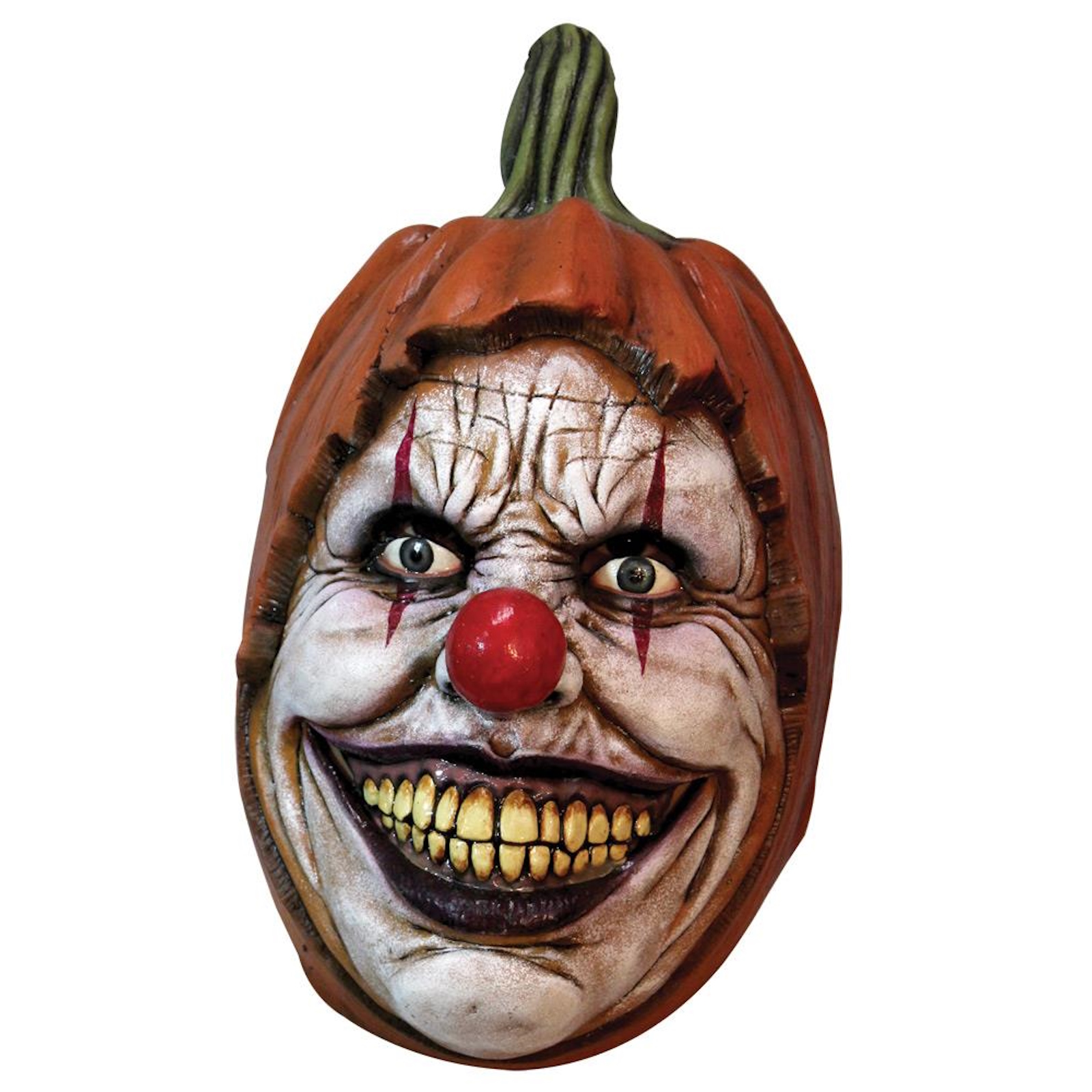 Carving Pumpkin Clown Adult Mask