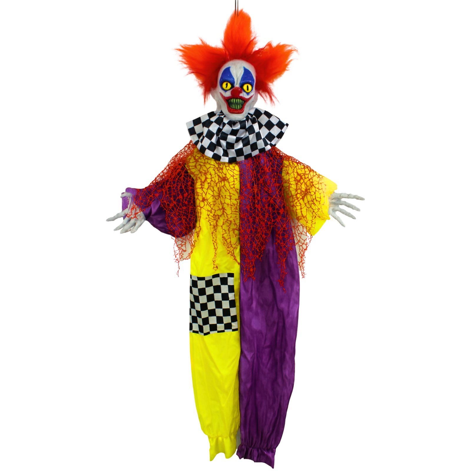 Animated Pennywise Clown Hanging Decoration 104cm